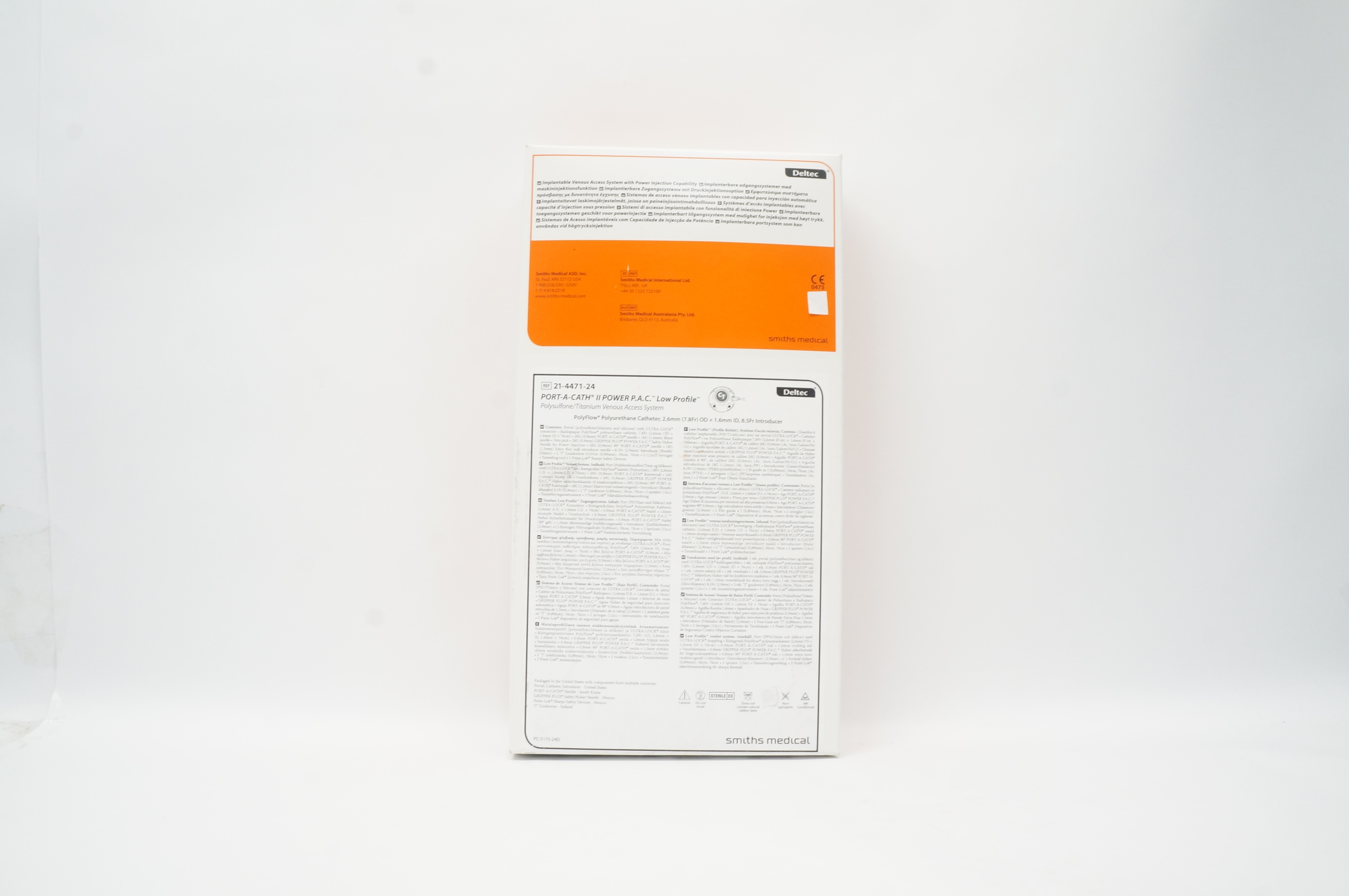 Smiths Medical 21-4471-24 Portex Polyurethane Cath 2.6 OD x 1.6mm ID x 8.5 Fr(x)