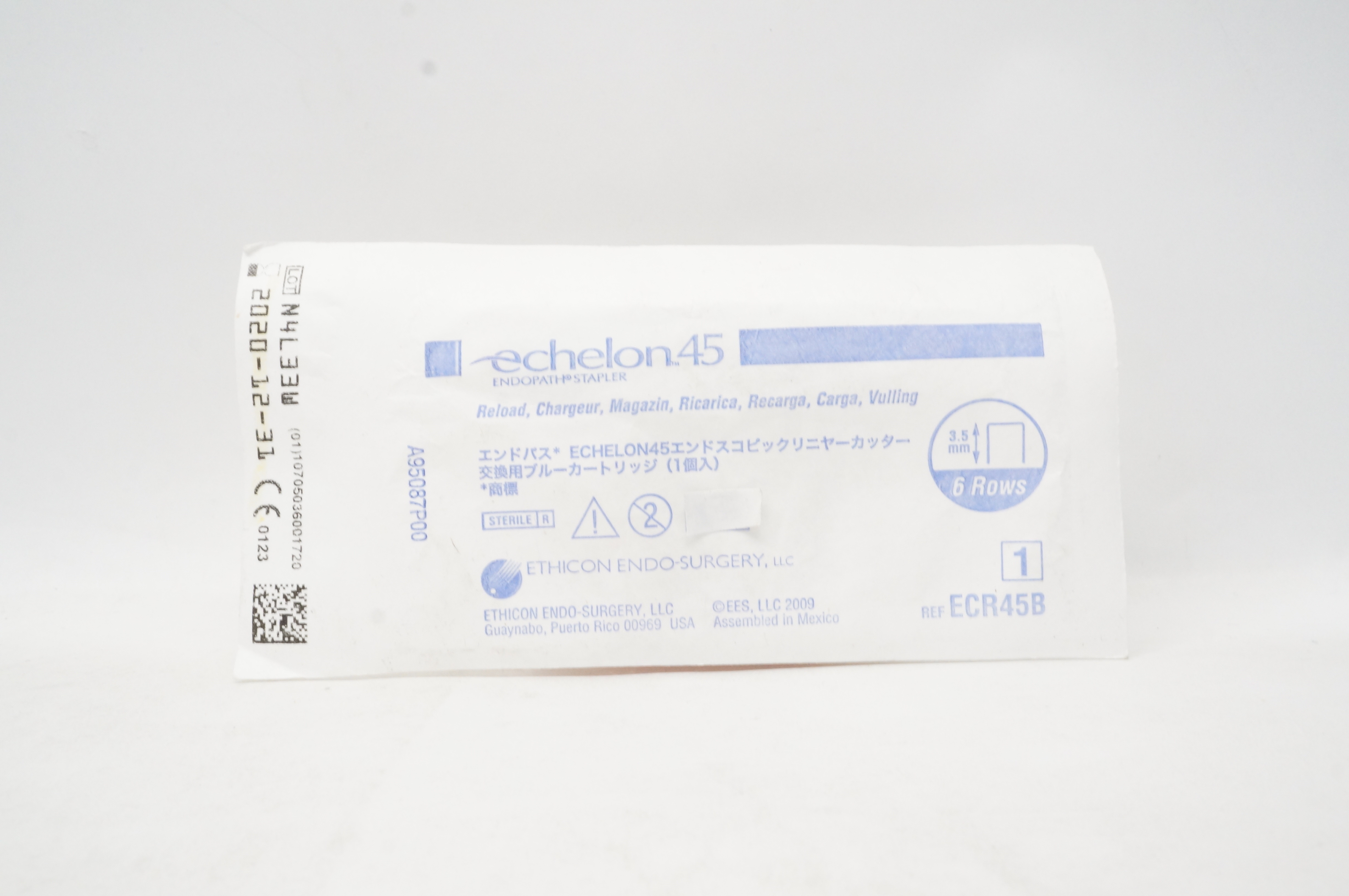 Ethicon  ECR45B Echelon 45 Reload Chargeur 3.5mm 6 Rows (x)