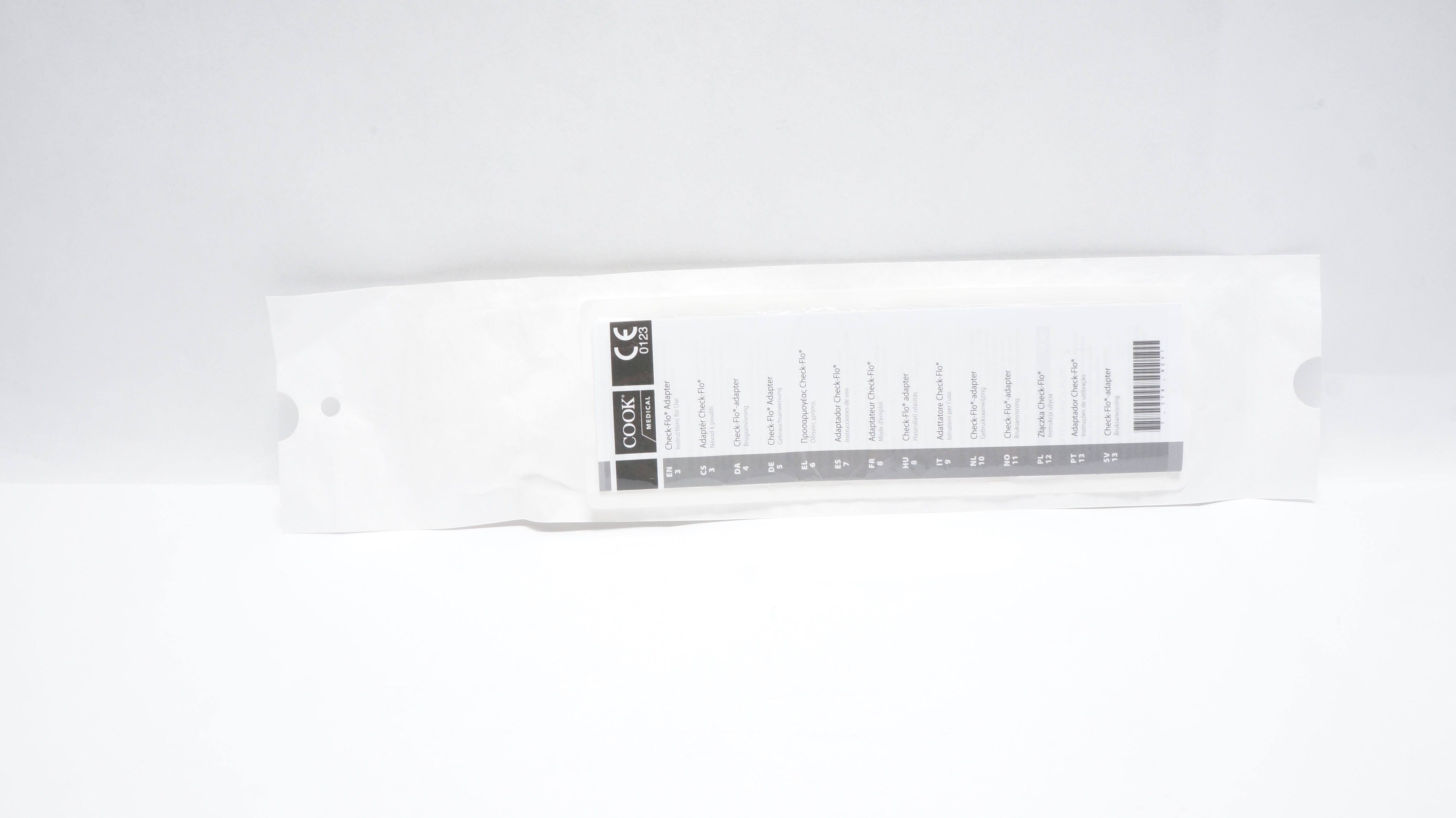 Cook Medical G50590 Karl Storz Endoscopy Check-Flo Adapter ≤9.0Fr (x)