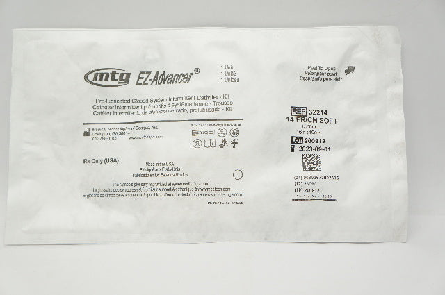 MTG 32214 EZ-Advancer Soft Closed System 14 Fr 16