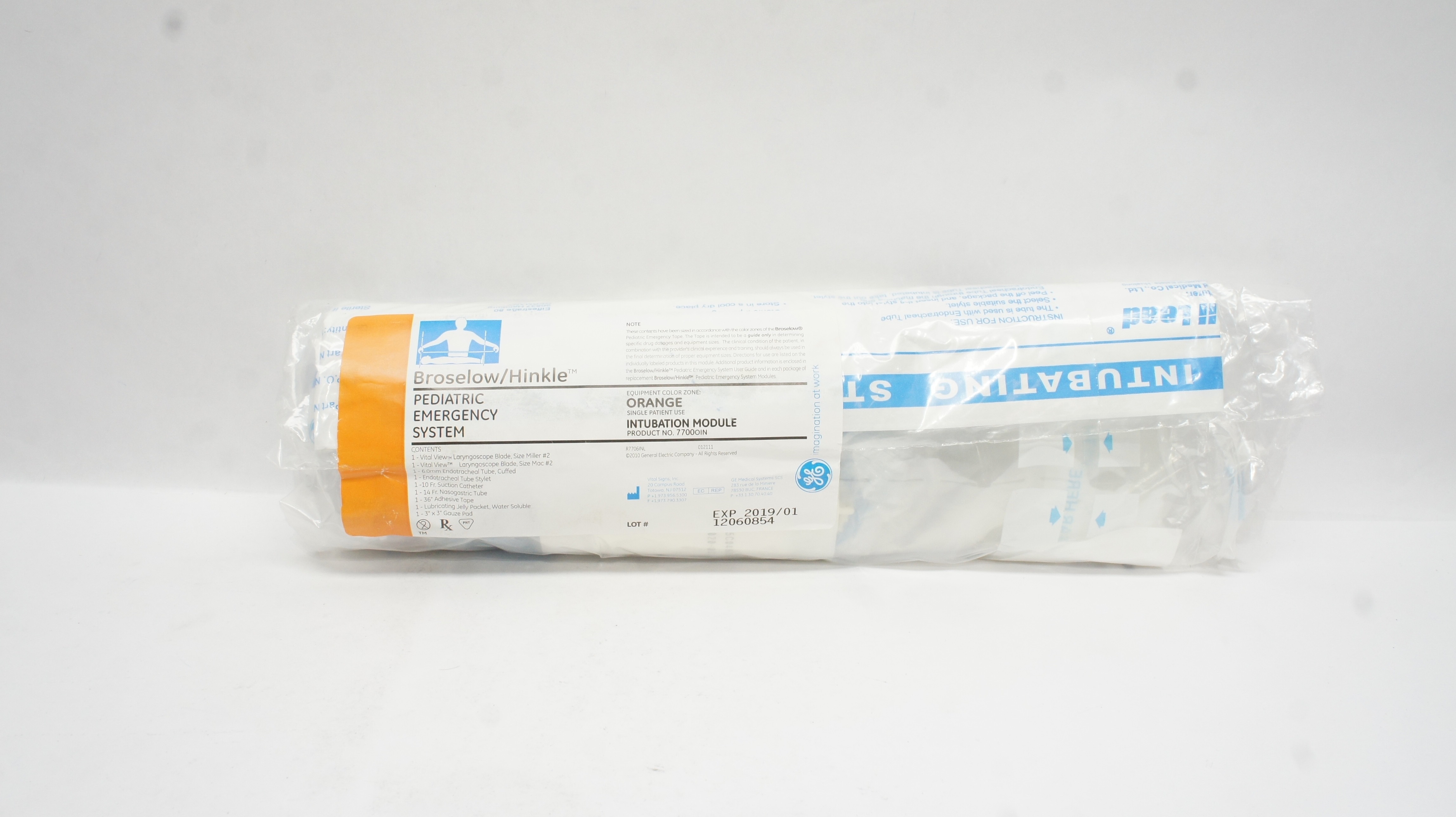 CareFusion 7700OIN Broselow/Hinkle Intubation Module, Orange (x)