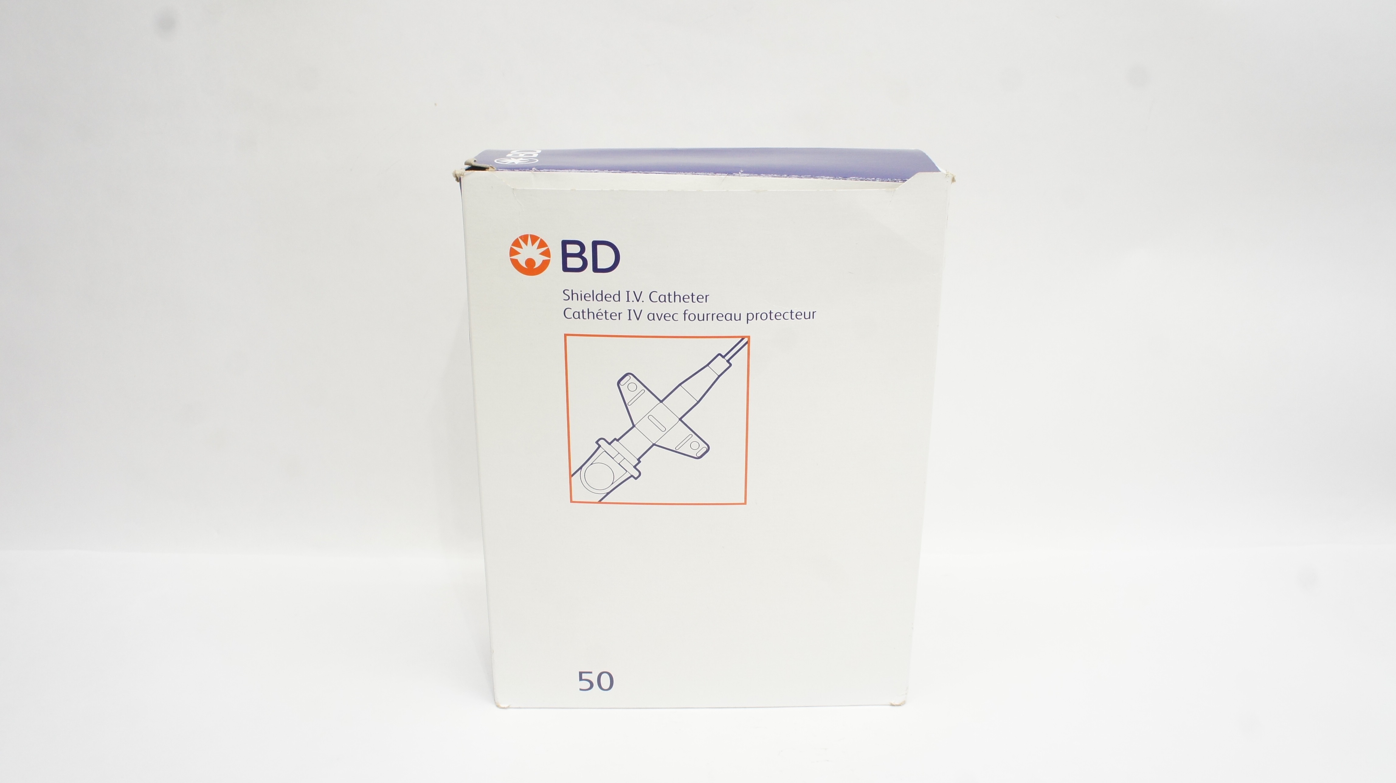 BD 381537 Insyte Autoguard Winged I.V. Cath. 20GA x 1.88inch (x) - Box of 50
