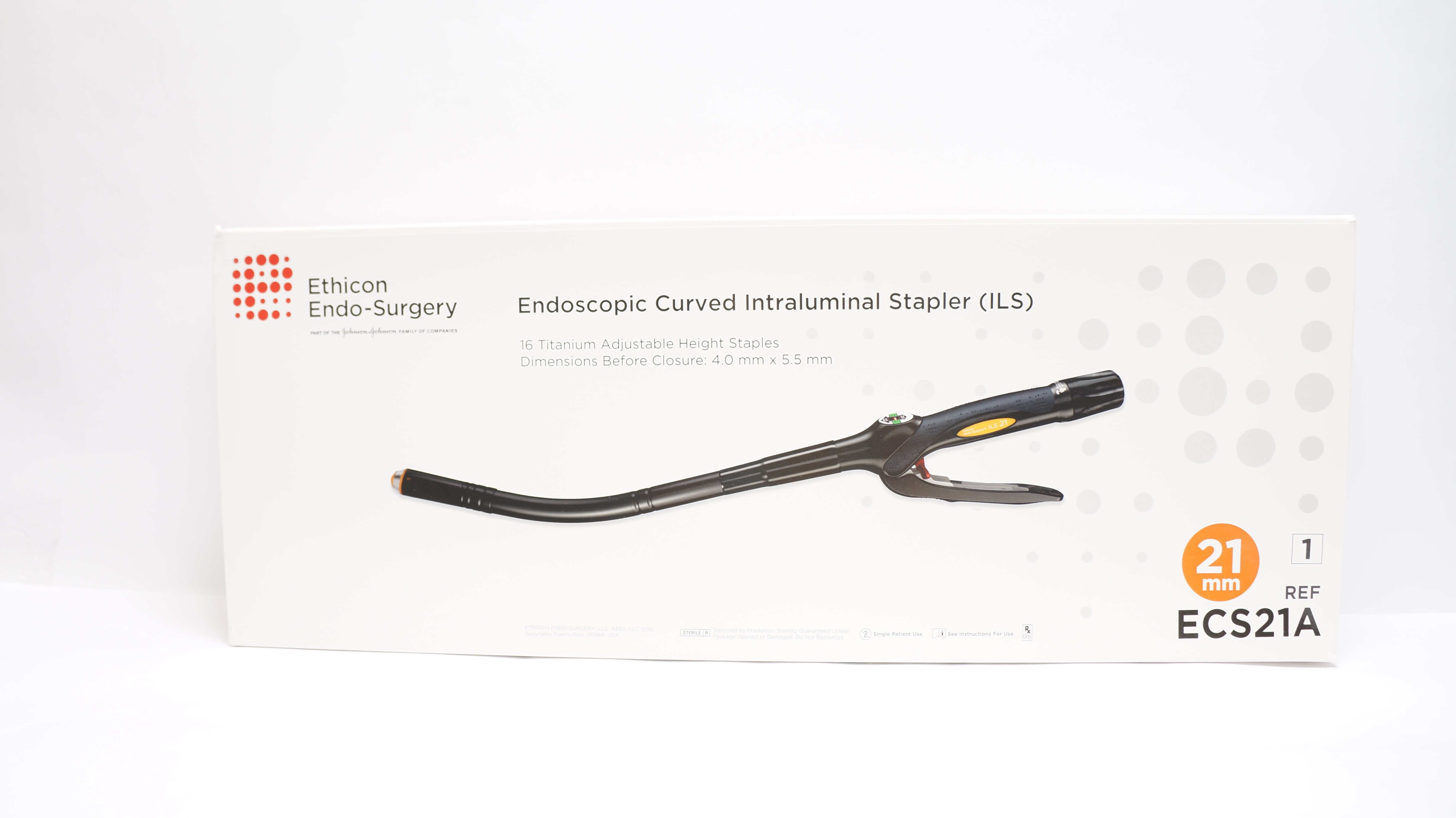 Ethicon ECS21A Endoscopic Curved Intraluminal Stapler 21mm (x)