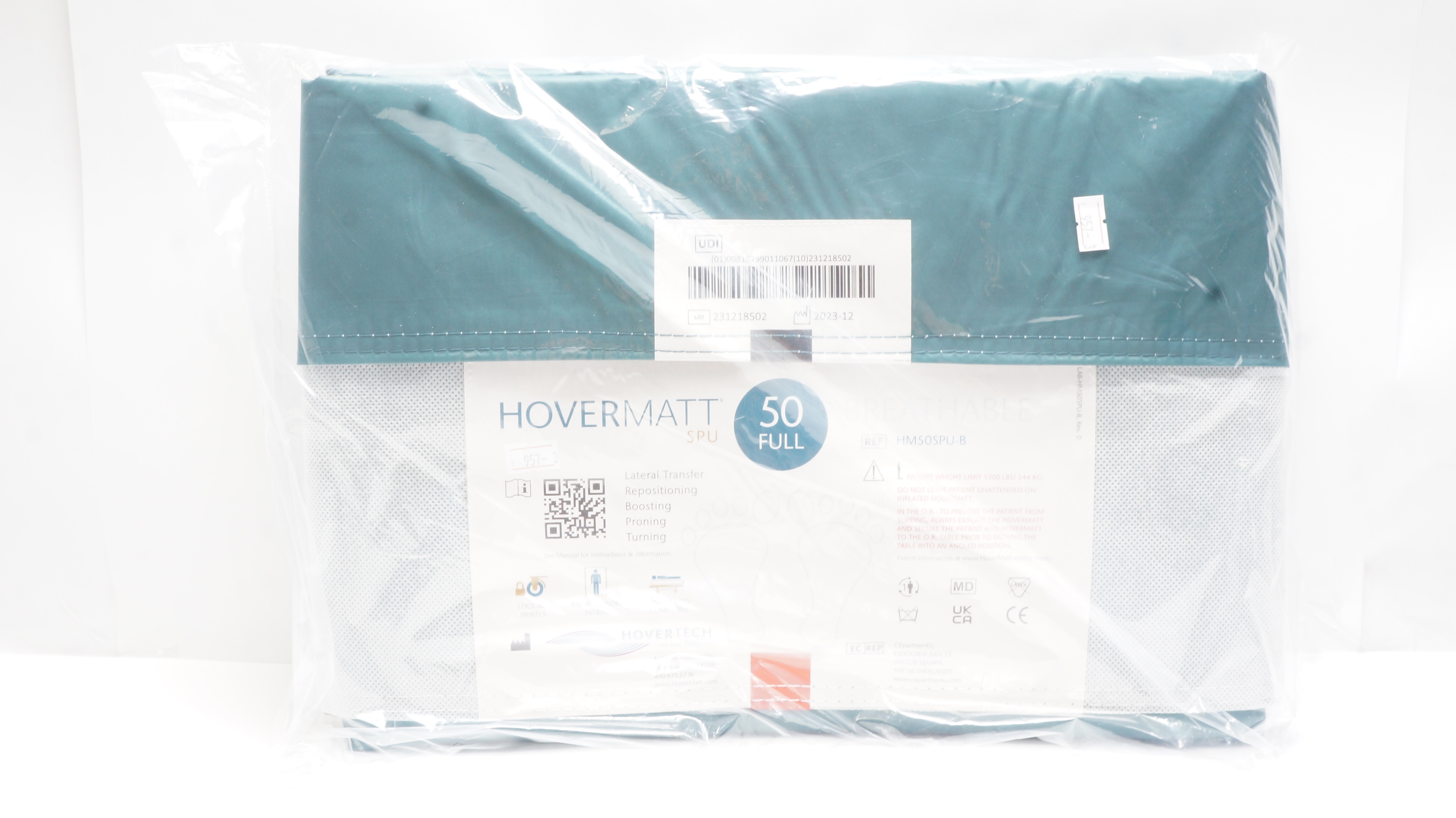 Hovertech HM50SPUB Hovermatt Lateral Transfer 50Full