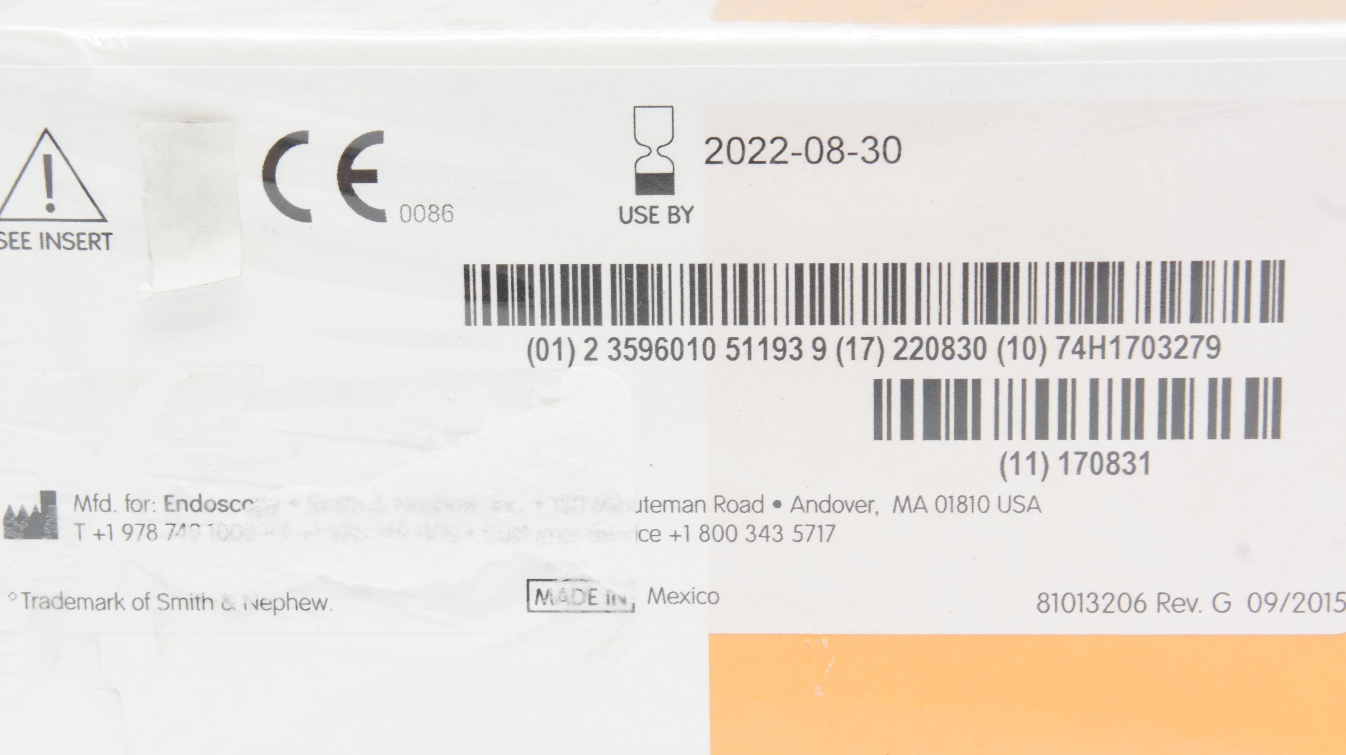 Smith&Nephew 7210915 (10) ULTRABRAID (#2) Co-Braid Stre&Ndle