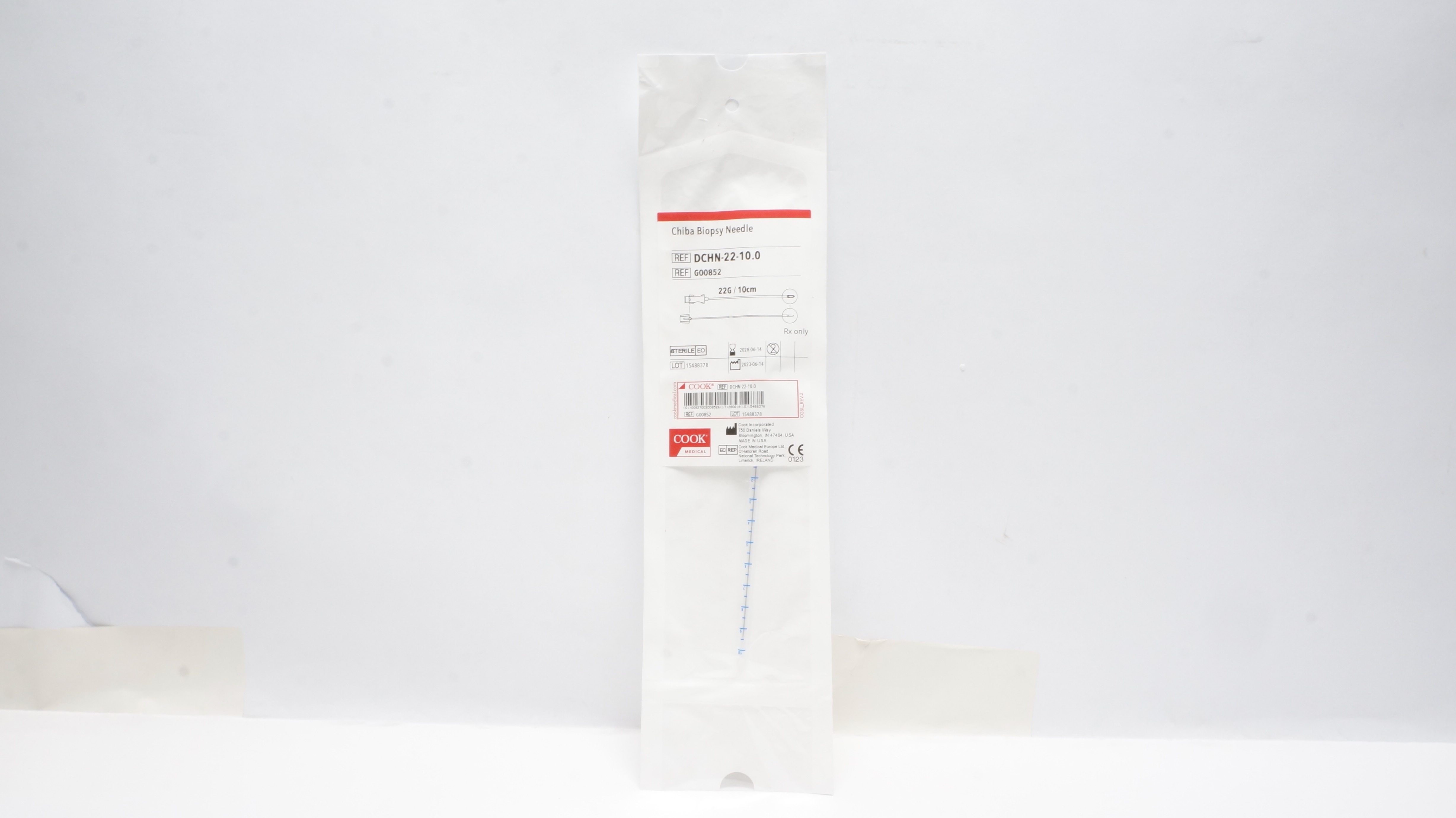 Cook Medical G00852 Chiba Biopsy Ndle 22G/10cm
