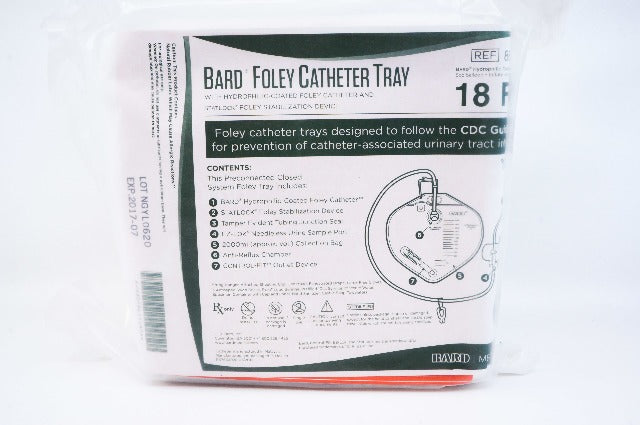 Bard 861418 Foley Cath. Tray 18Fr. (x)