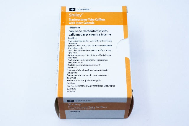 Covidien 10CFN Shiley Tracheostomy Tube Cuffless W/Inner Cannula 8.9mmx13.8mm(x)