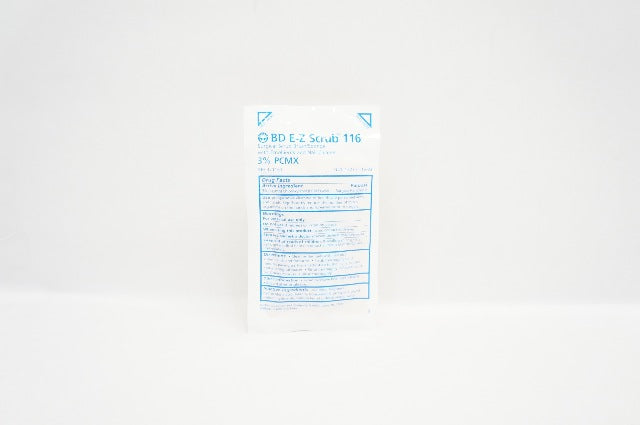 BD 371163 E-Z Scrub 116 Surgical Scrub Brush/Sponge W/Emollients & Nail ...