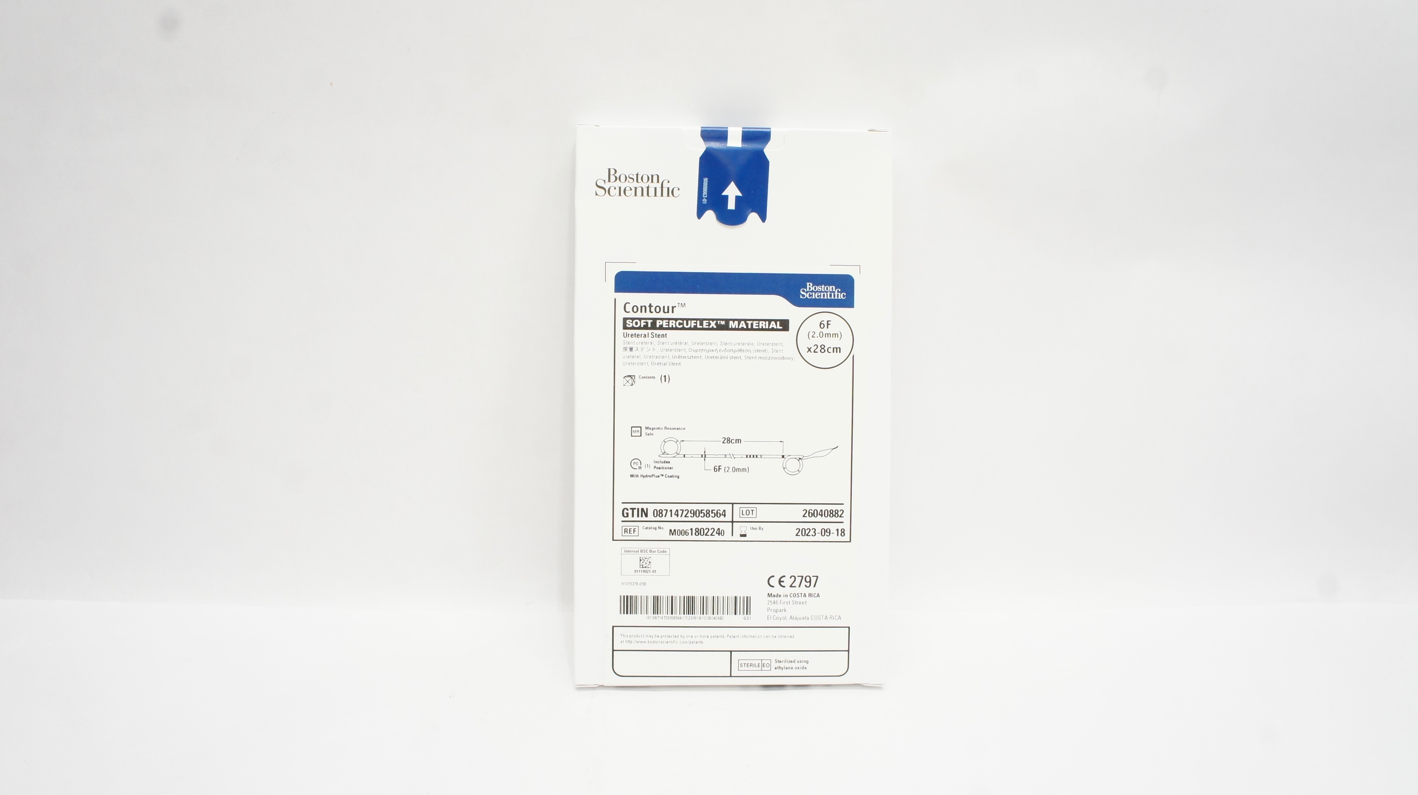 Boston Scientific 180224 Soft Percuflex Material Ureteral Stnt 6F x 28cm (x)
