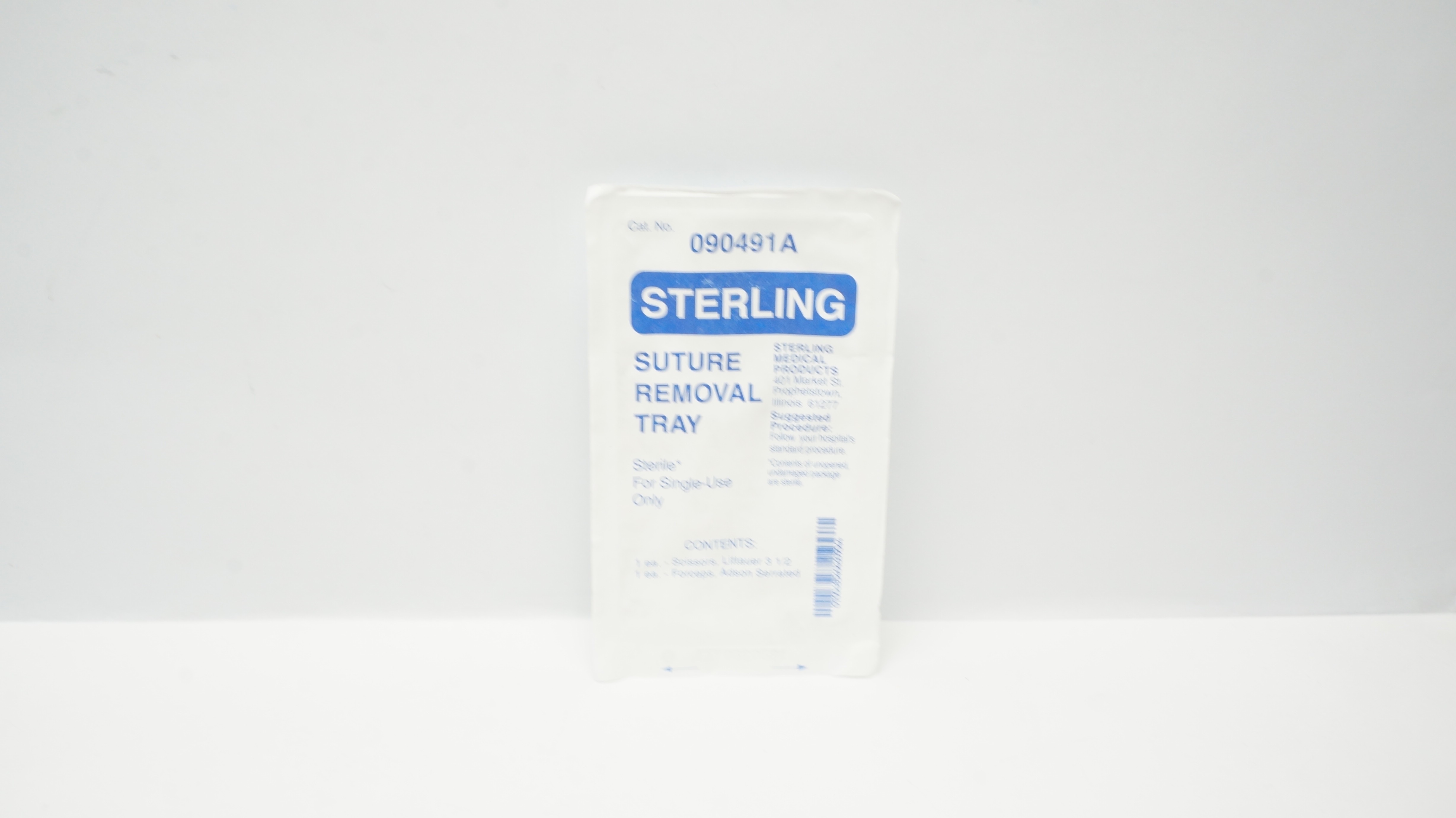 Sterling Medical Product 090491A Suture Removal Tray