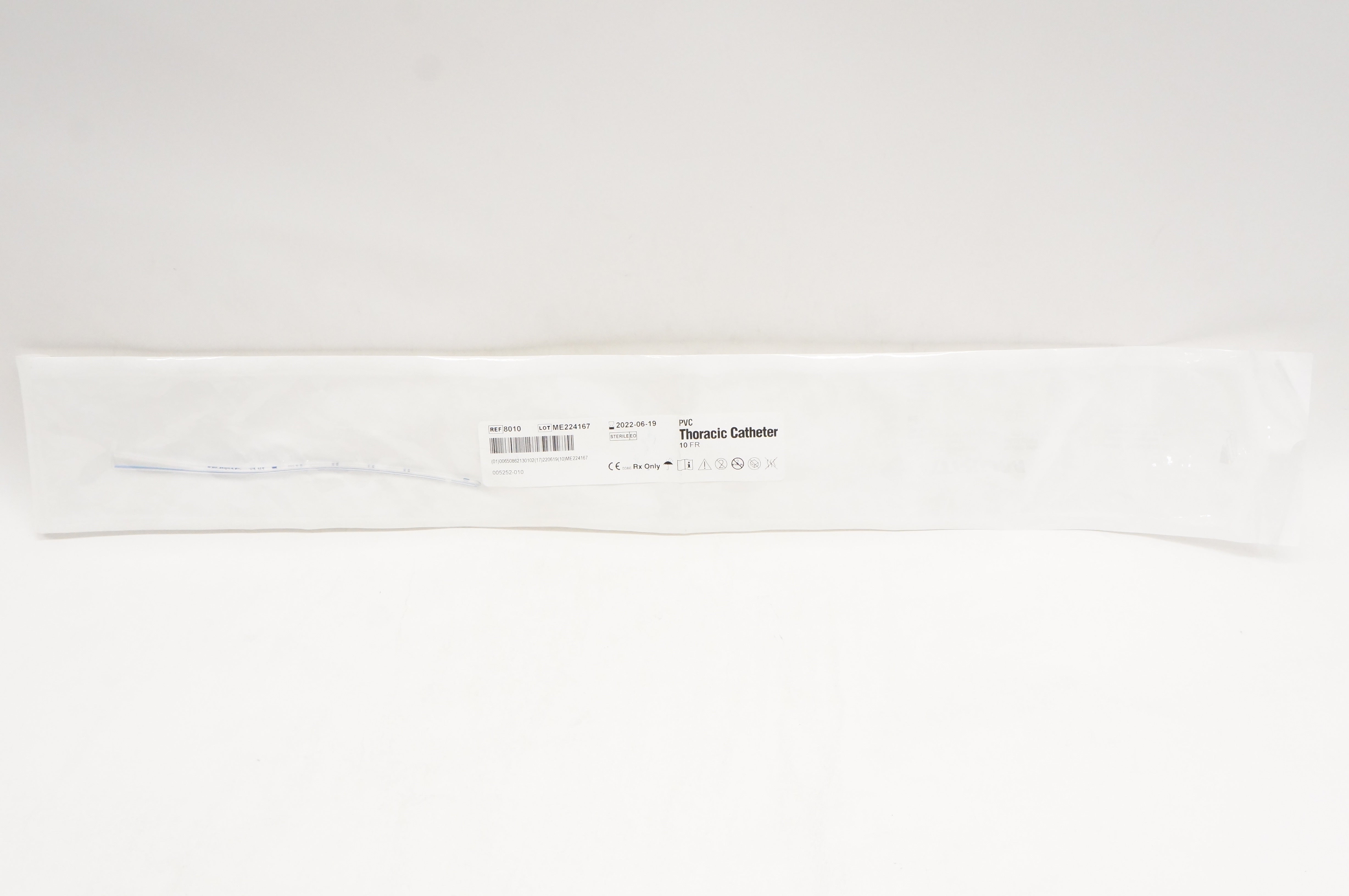Atrium 8010 PVC Thoracic Cath. 10Fr.
