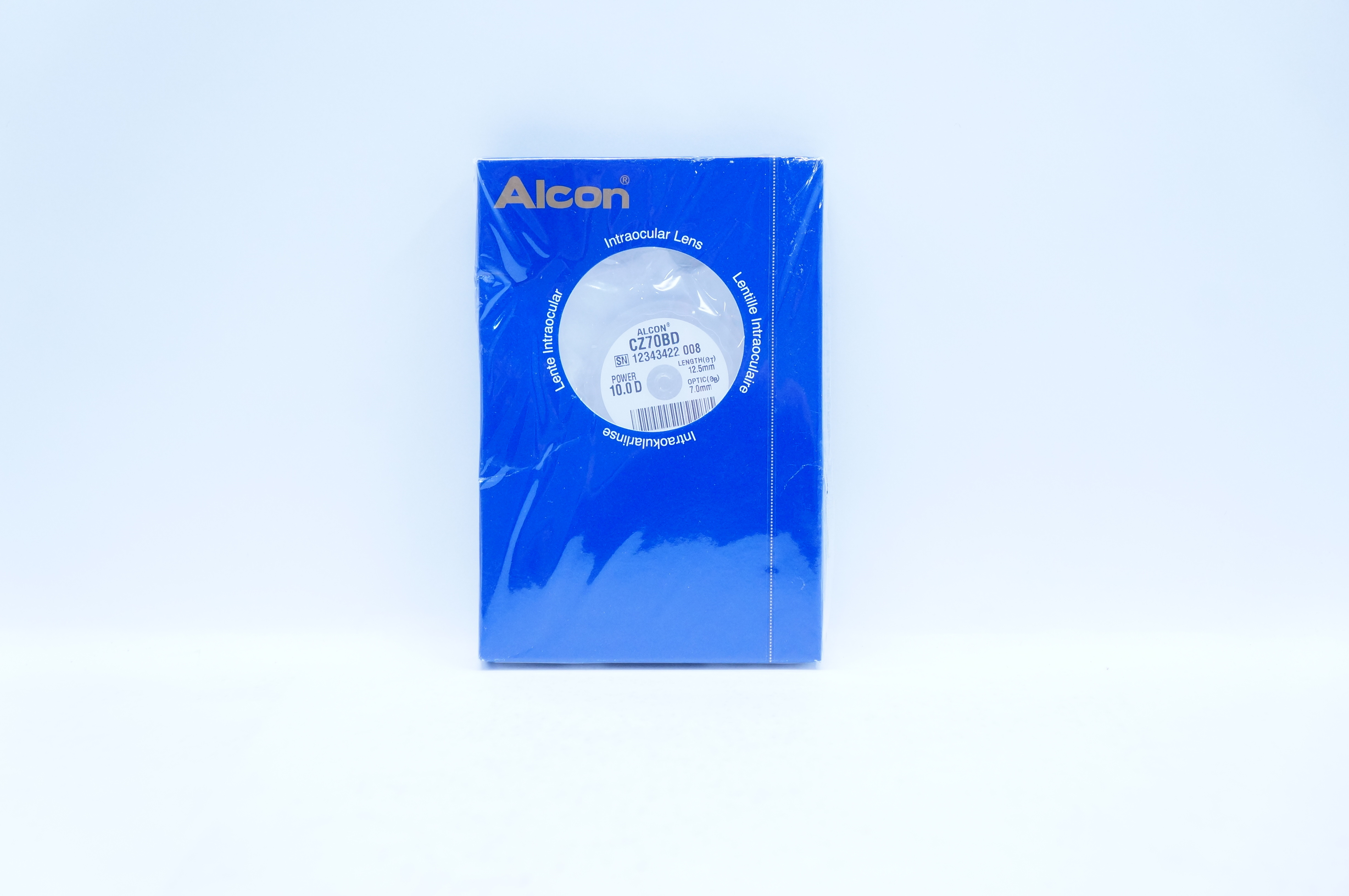 Alcon CZ70BD Intraocular Lens 10.0D, Length 12.5mm, Optic 7.0mm (x)