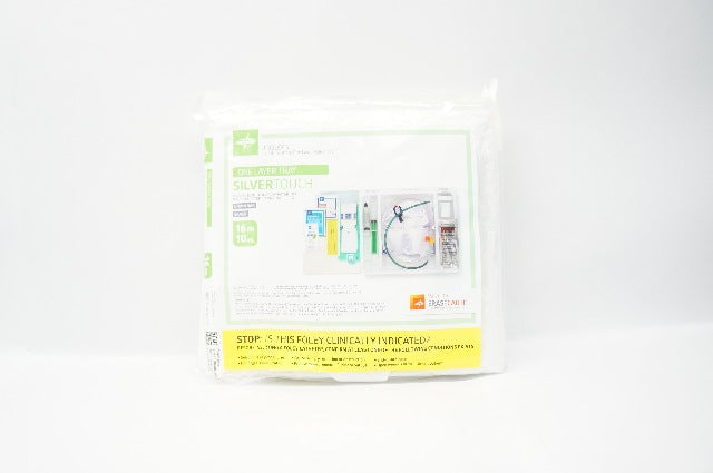 Medline DYND160416 EraseCauti SilverTouch Urology One Layer Foley Cath.Tray 16Fr