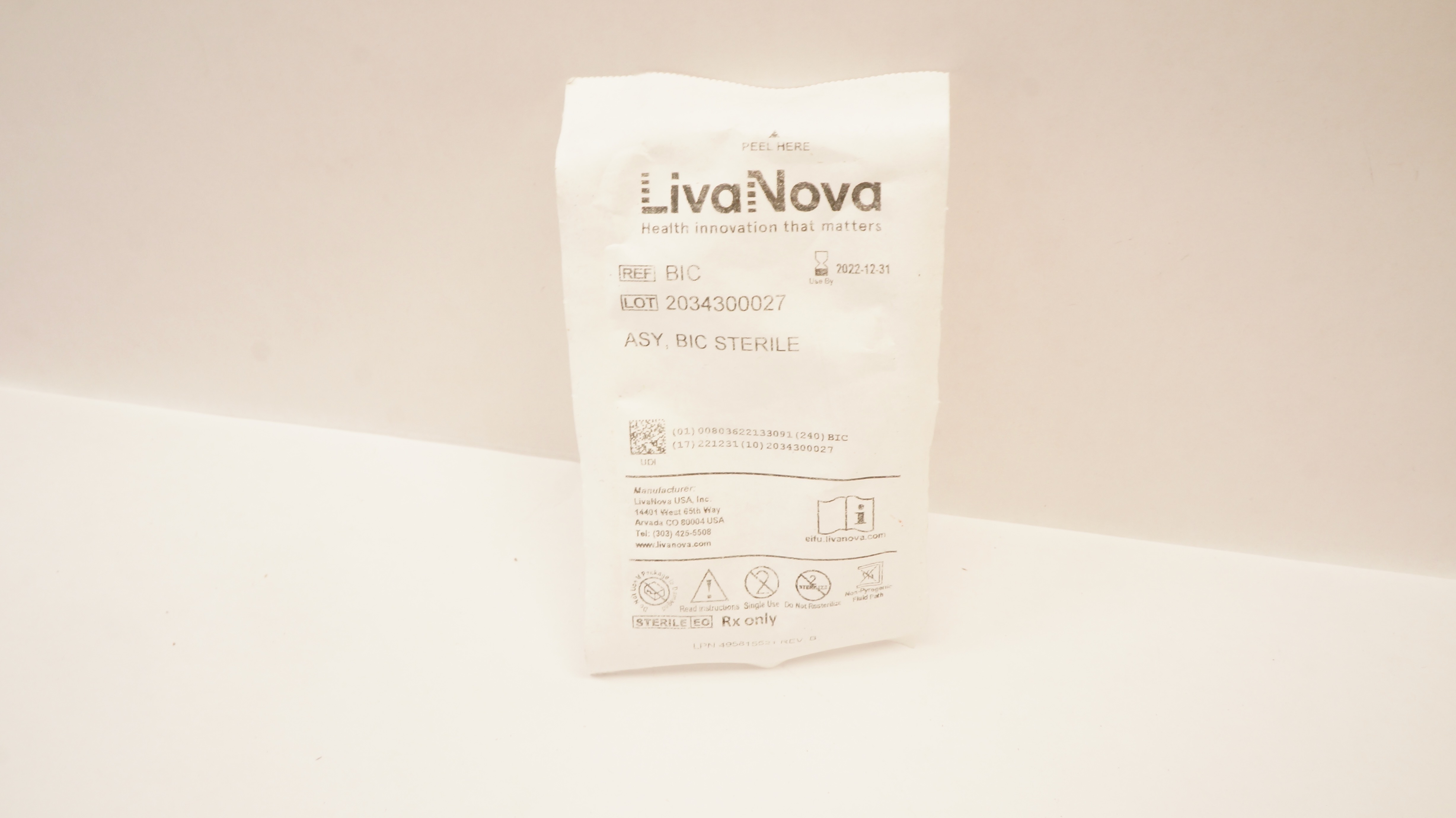 LivaNova BIC Asy Bic Sterile (x)