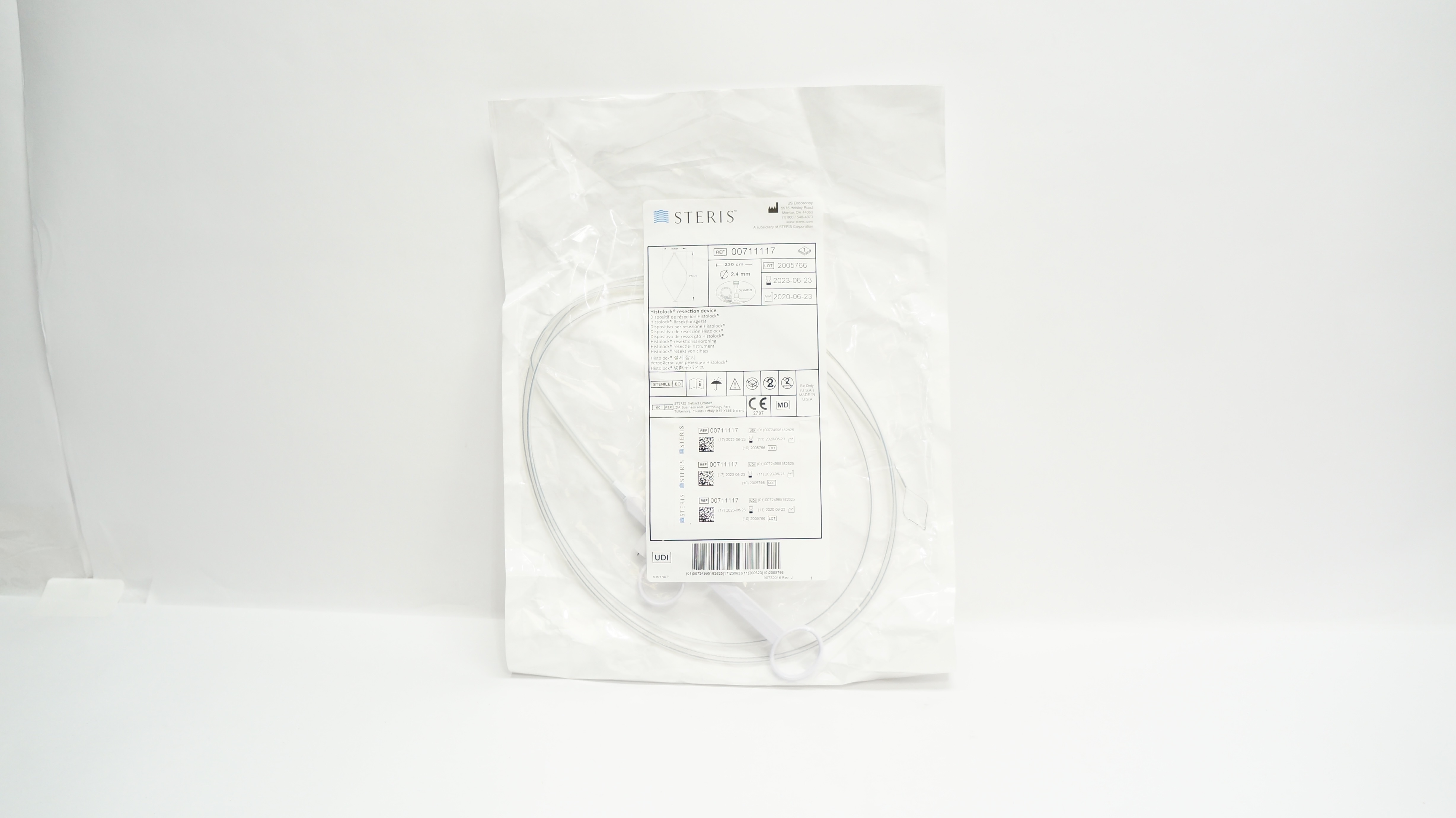 US Endoscopy 00711117 Histolock Resection Device 2.4mm x 230cm (x)