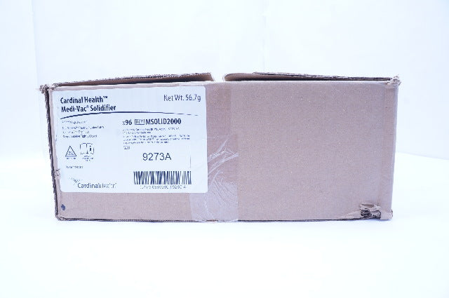 Cardinal Health MSOLID2000 Medi-Vac Solidifier 2000cc - Case of 96
