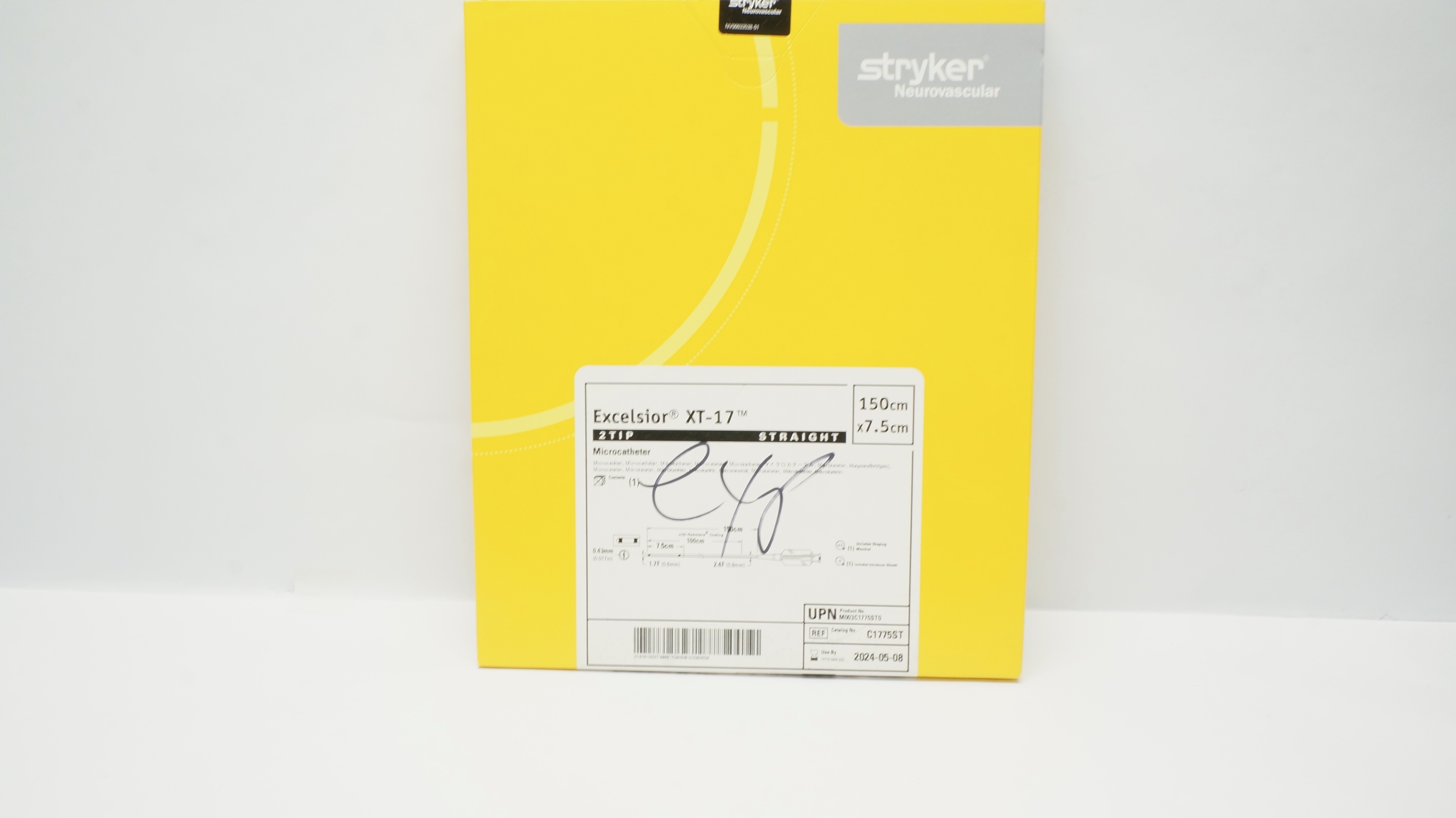 Stryker C1775ST Excelsior XT-17 Straight Microcath. 150cm x 7.5cm (x)