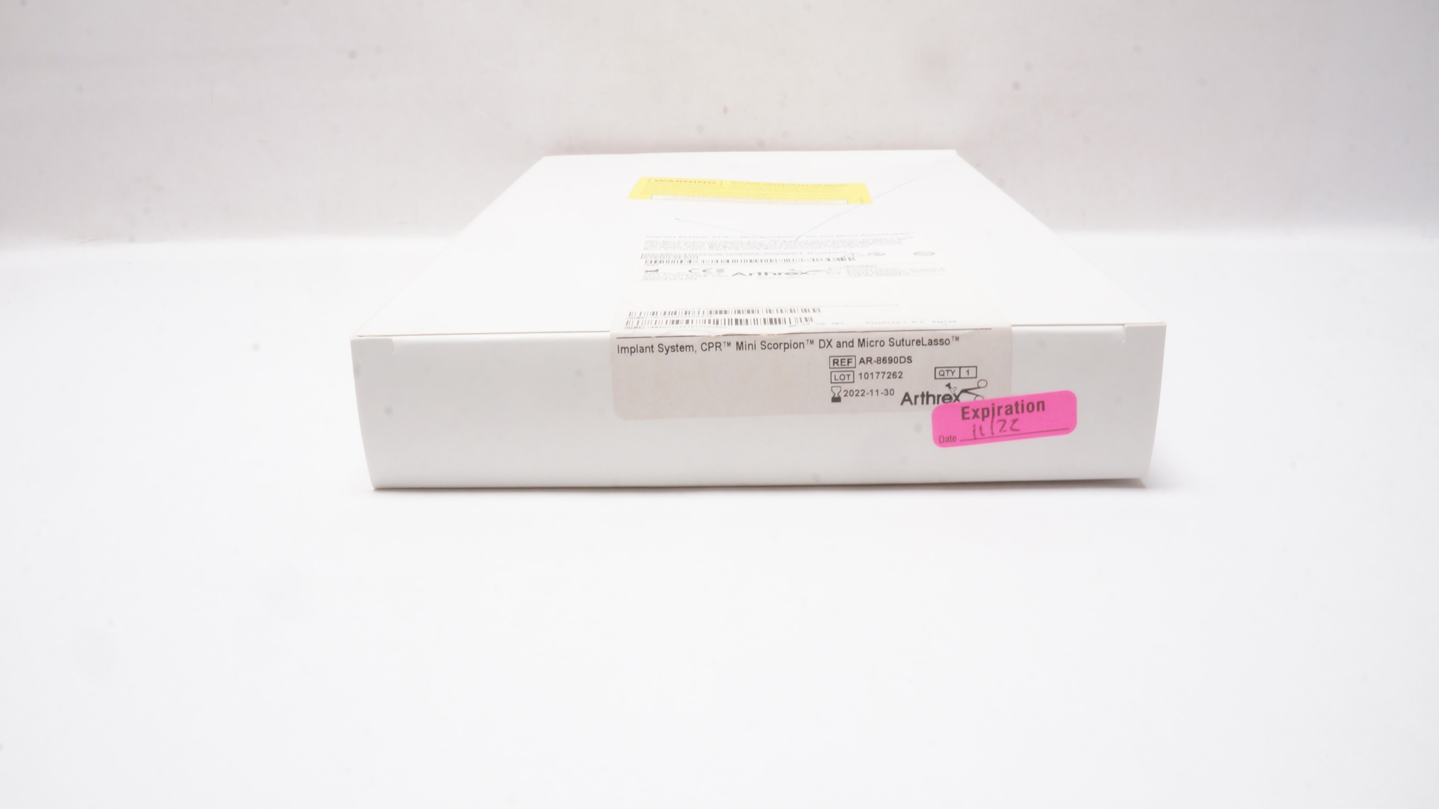 Arthrex AR-8690DS CPR Mini Scorpion DX and Micro Lasso (x)