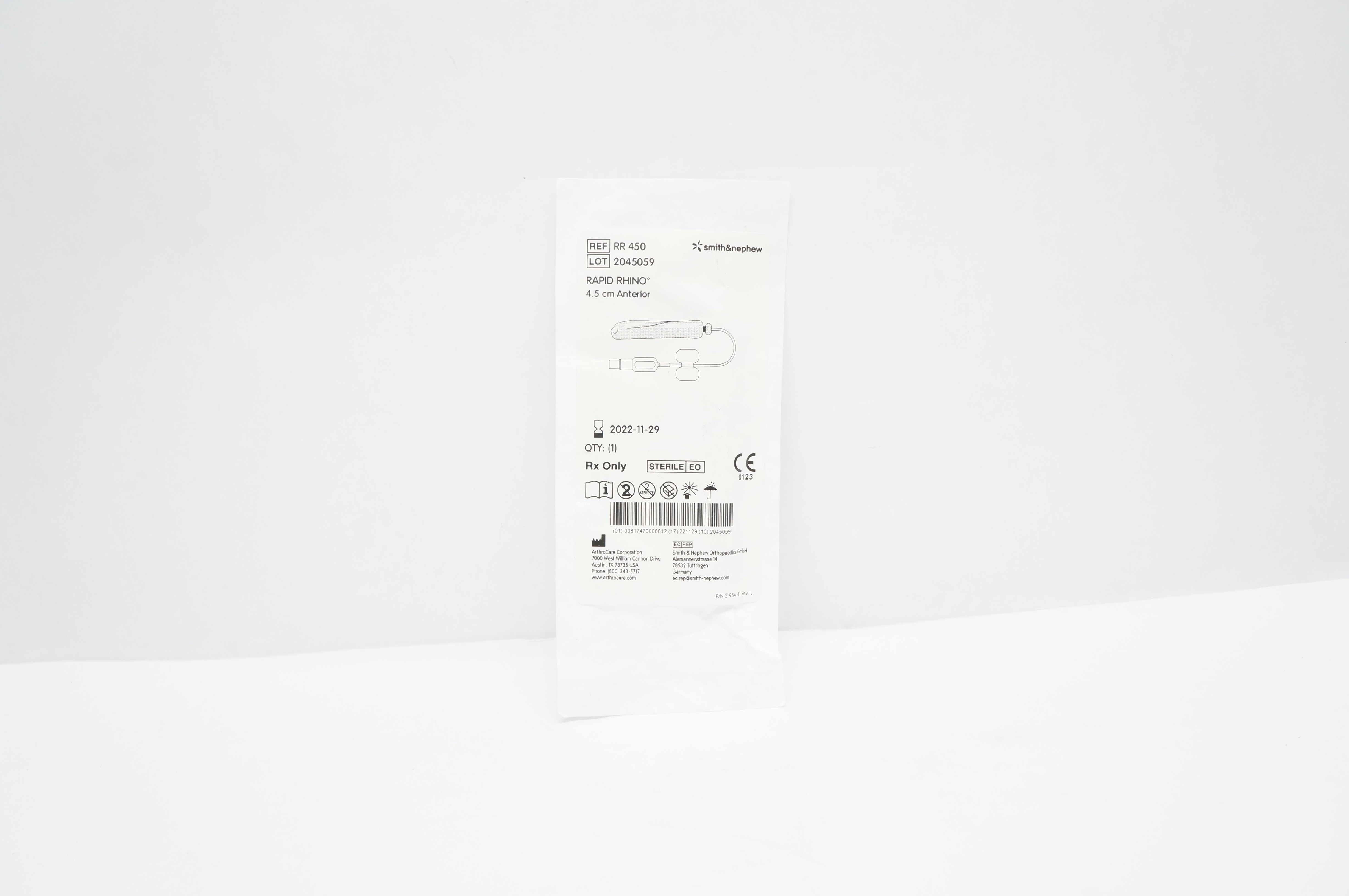 Smith&Nephew RR450 Rapid Rhino Anterior 4.5cm (x)