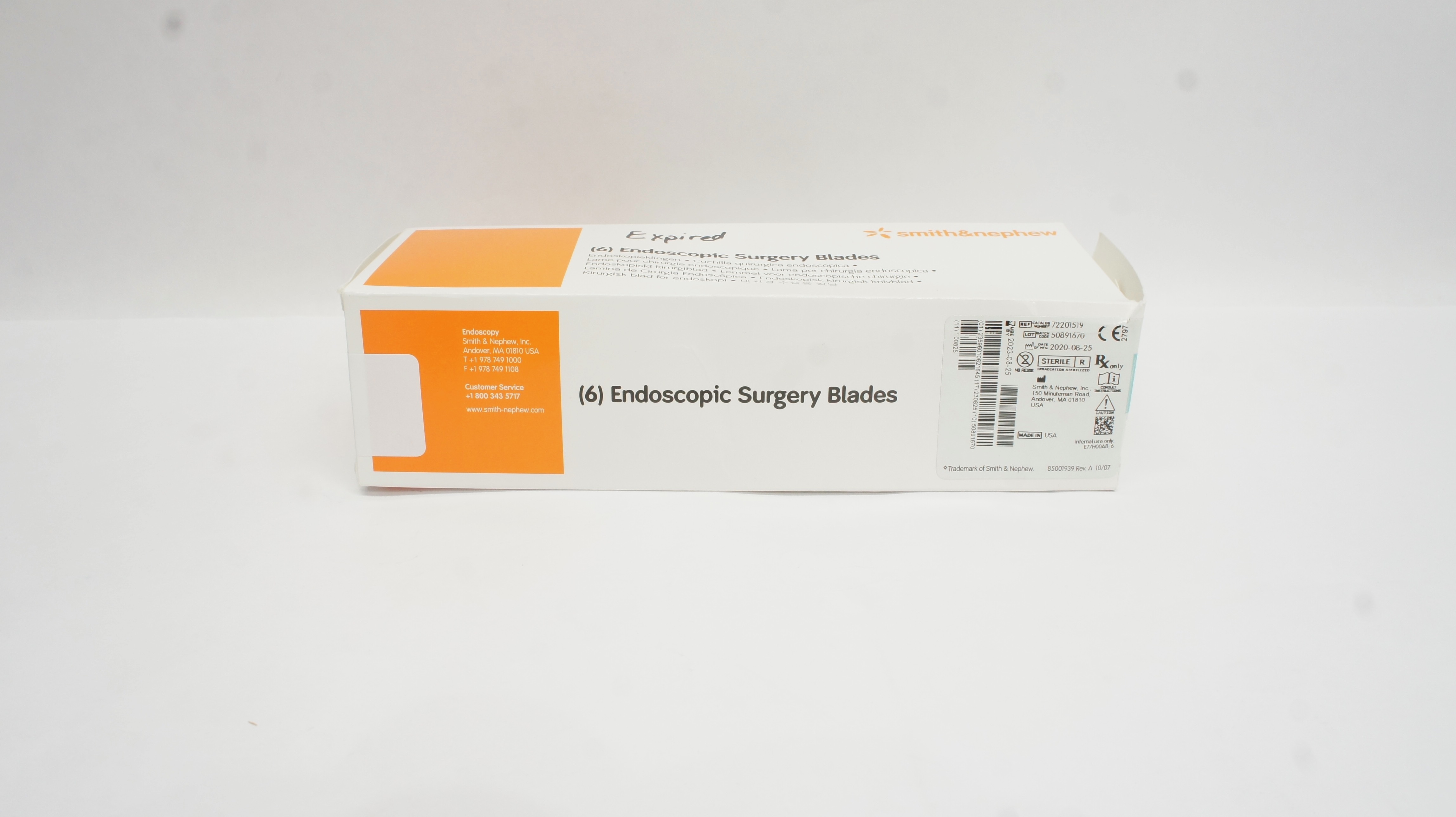 Smith&Nephew 72201519 Endoscopic Surgery Blades 3.5mm Abrader Burr- Box of 3 (x)