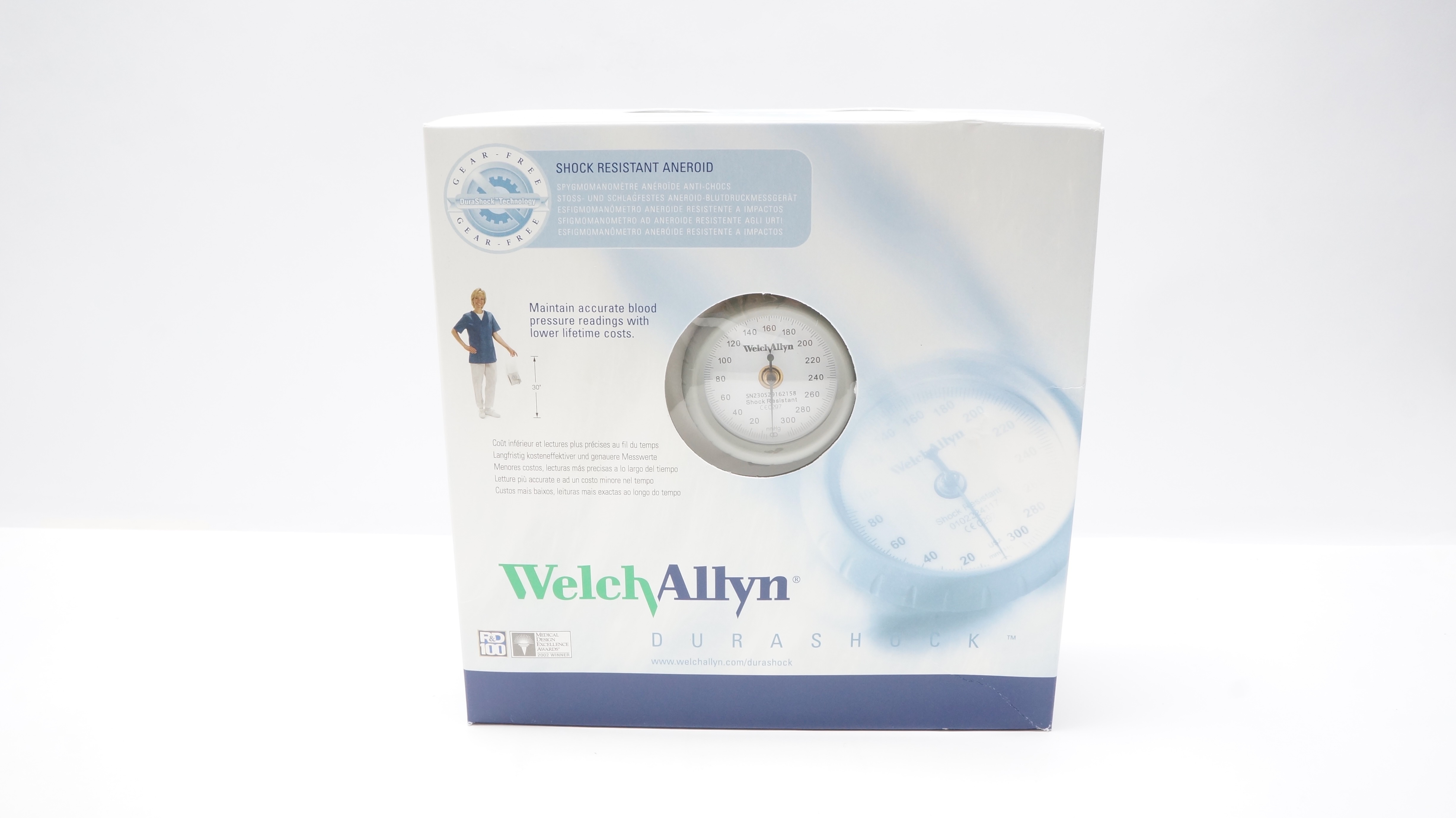 Welch Allyn DS44-11 DURASHOCK, ADULT GUFF