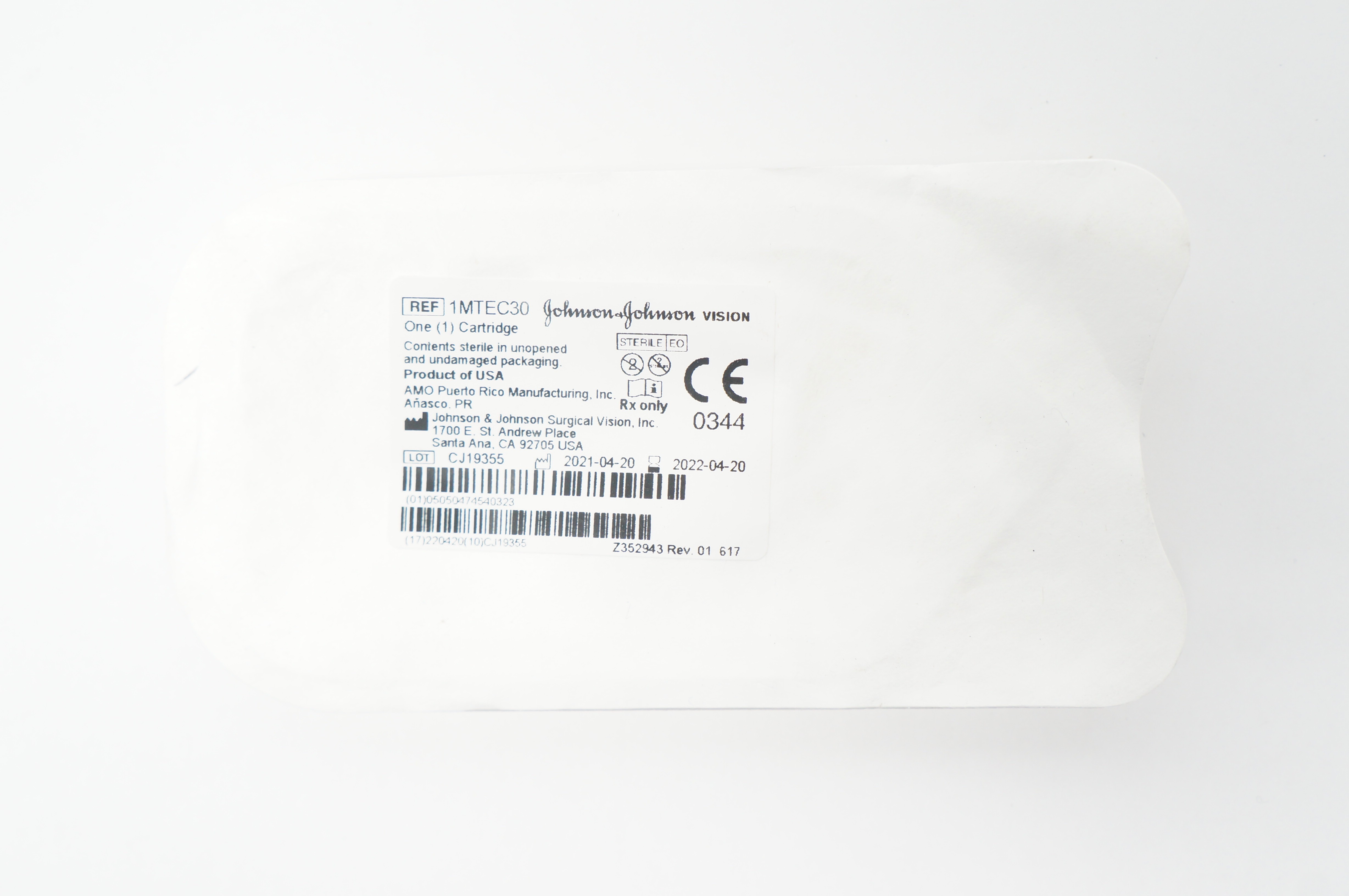 Johnson & Johnson 1MTEC30 Vision One Cartridge (x)