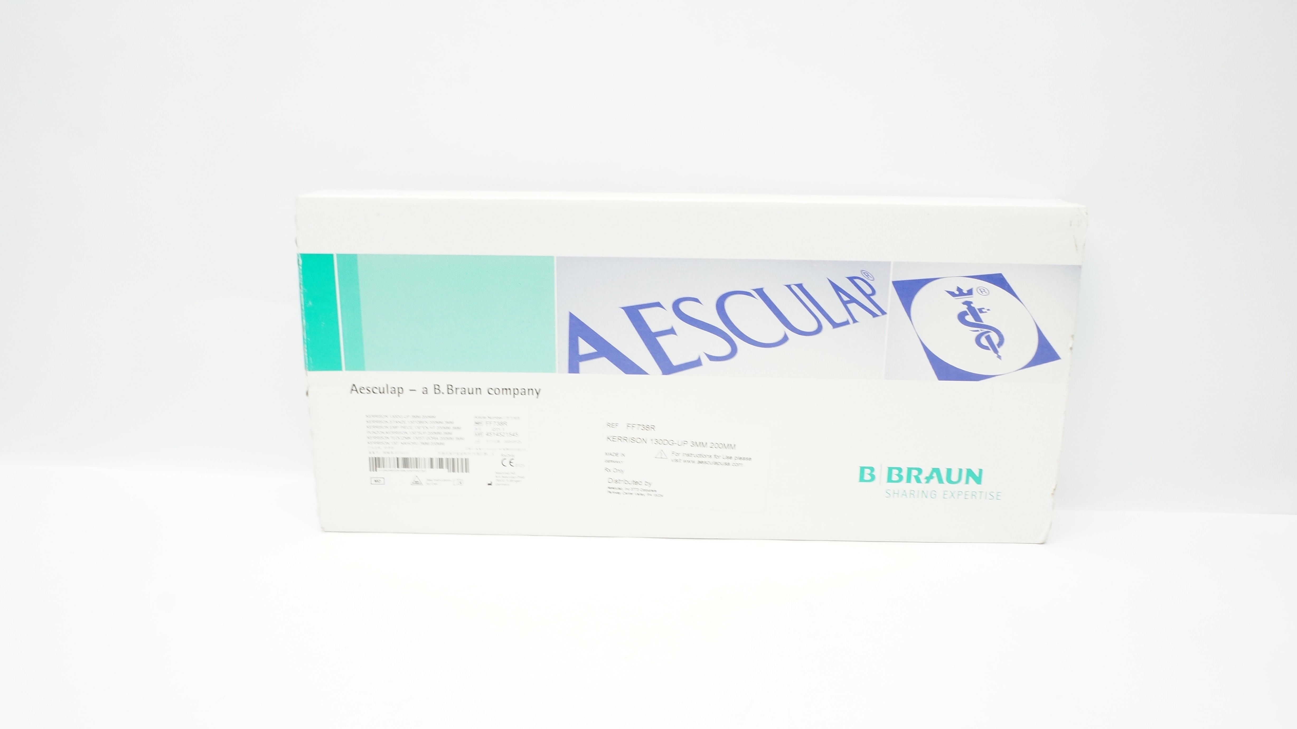 Aesculap FF738R Kerrison Bone Punch, 130DG-UP 3mm 200mm