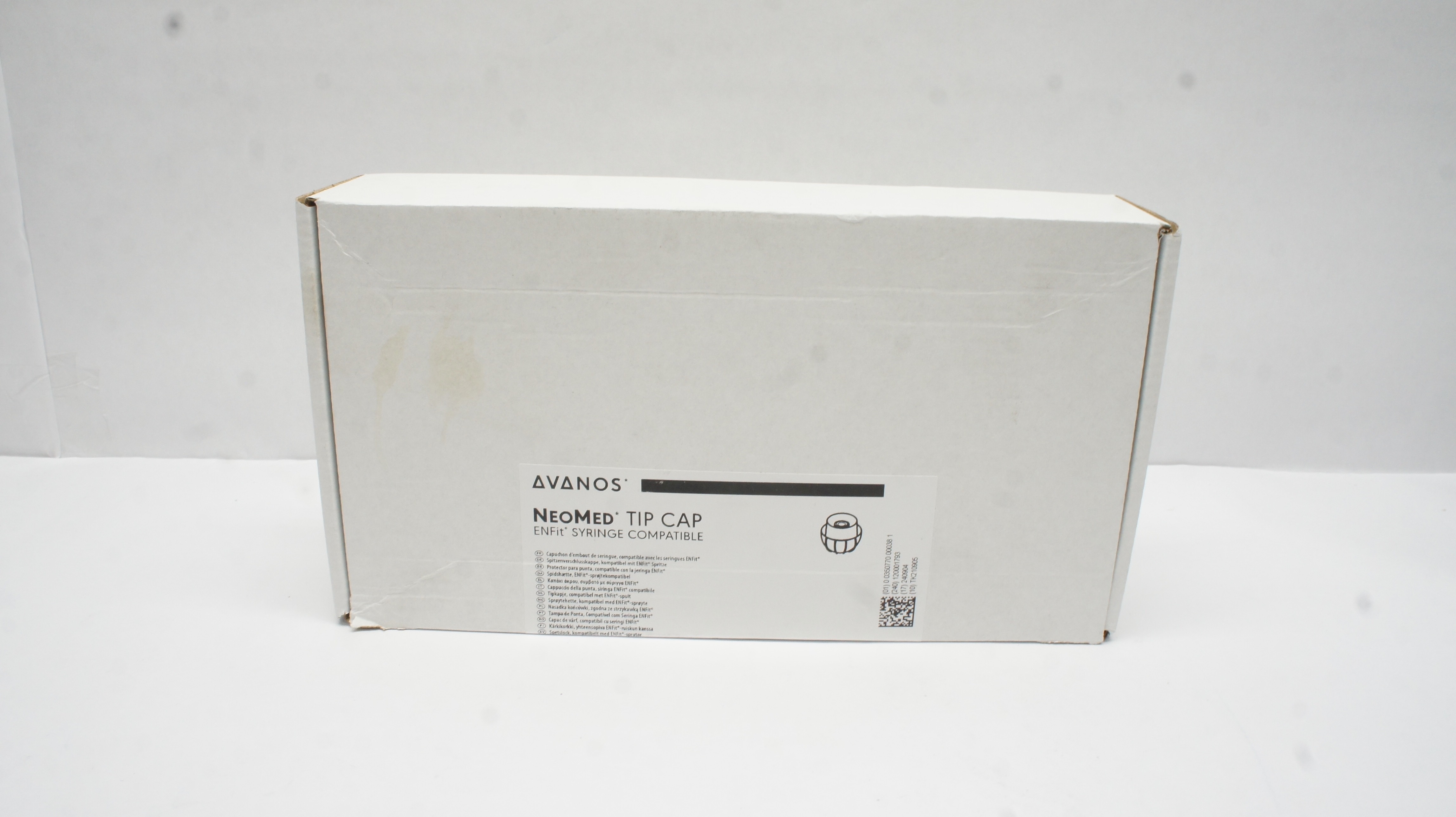 Avanos PNS-TCNC NeoMed Tip Cap ENFit Syringe Compatible - Box of 600