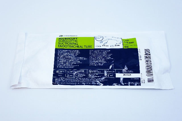 Halyard 13224 MICROCUFF Subglottic Suctioning Endotracheal Tube 9.0mm