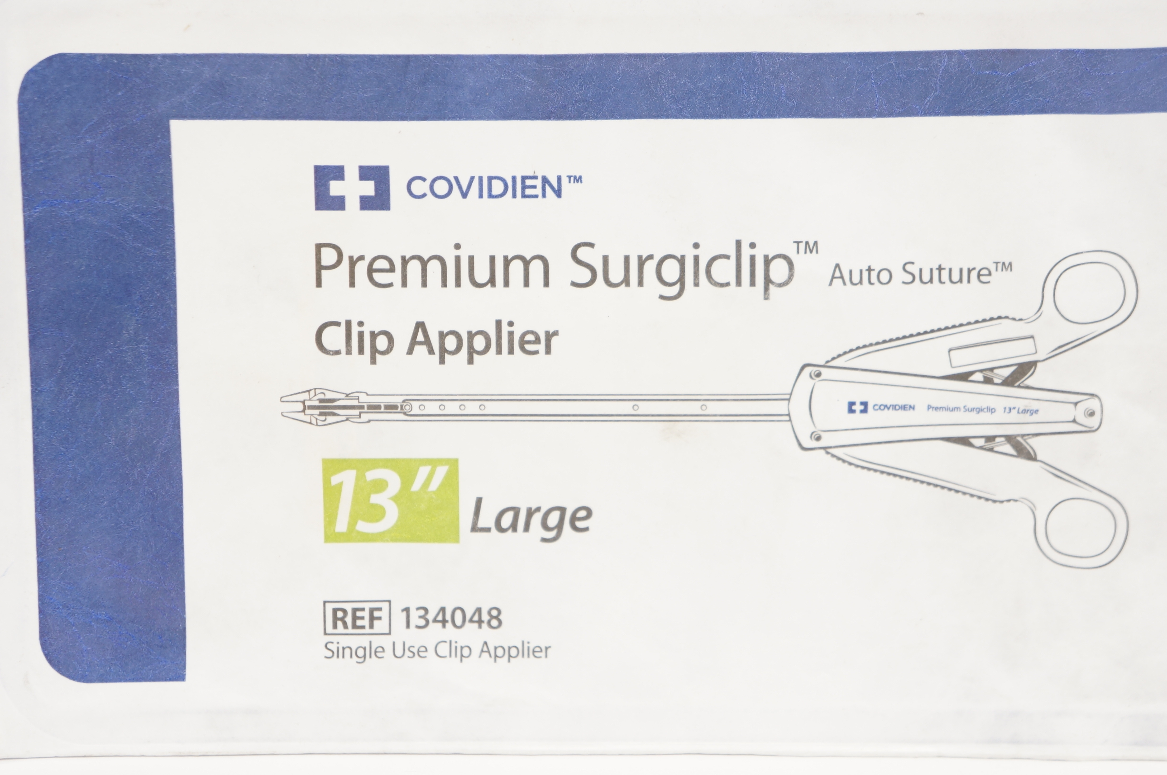 靴 YELLO monoSneakerMules Covidien 134048 Premium Surgiclip Clip Applier 13inch Large