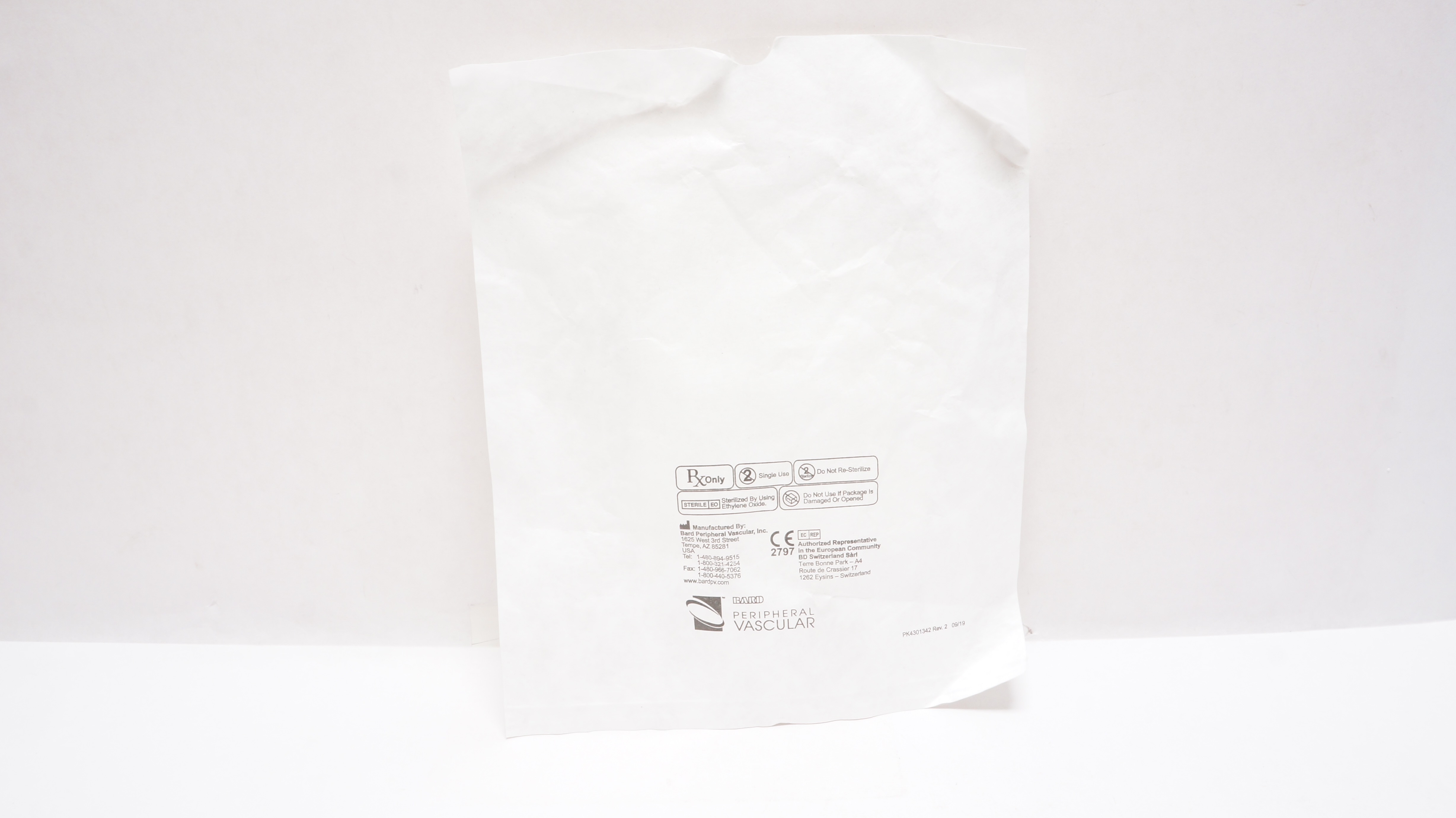 Bard 007836 Peripheral Vascular PTFE Felt 4inch x 4inch