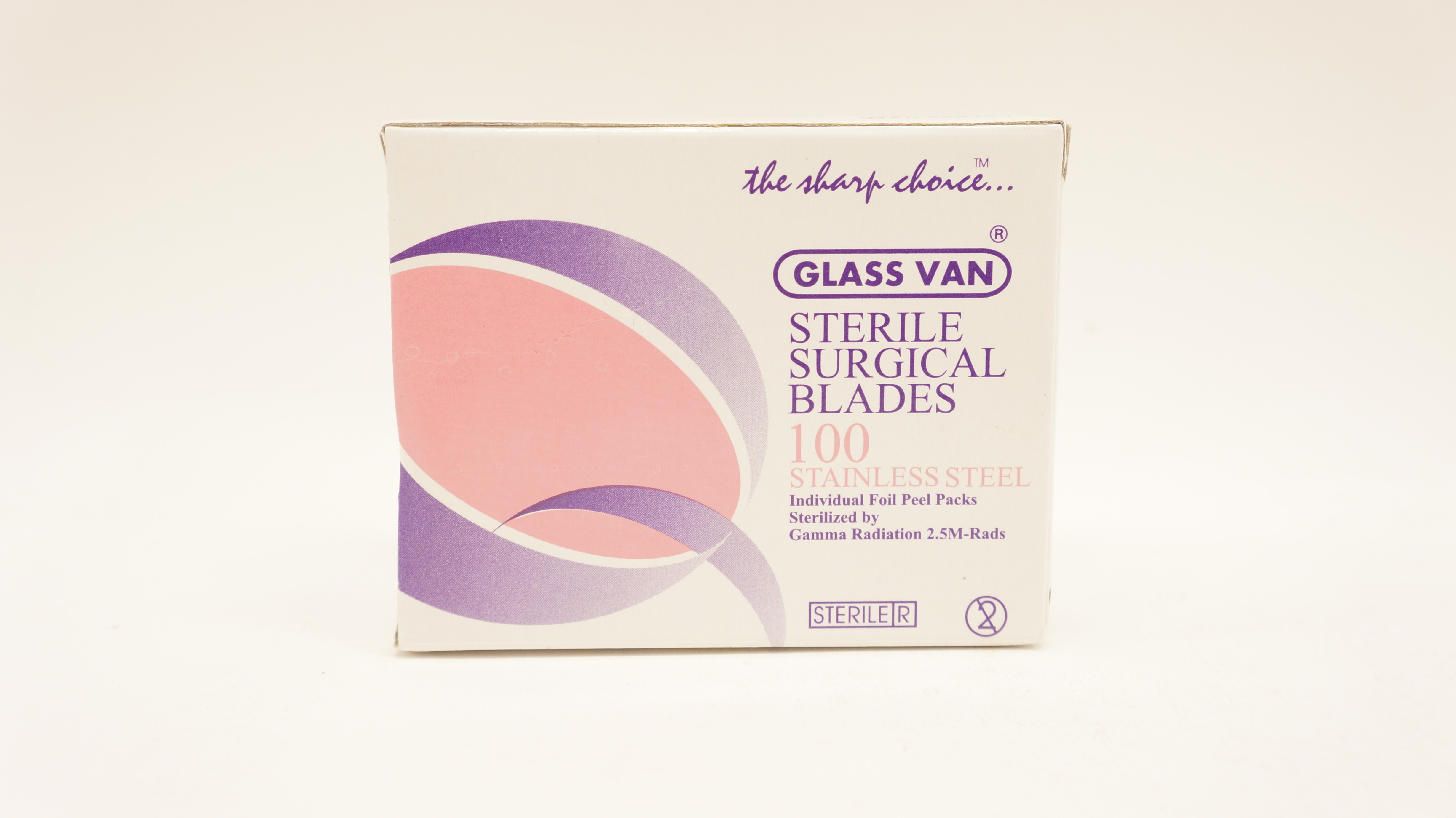 MYCO Medical 3001T-15 Glass Van Stainless Surgical Blades #15 (x) - Box of 100