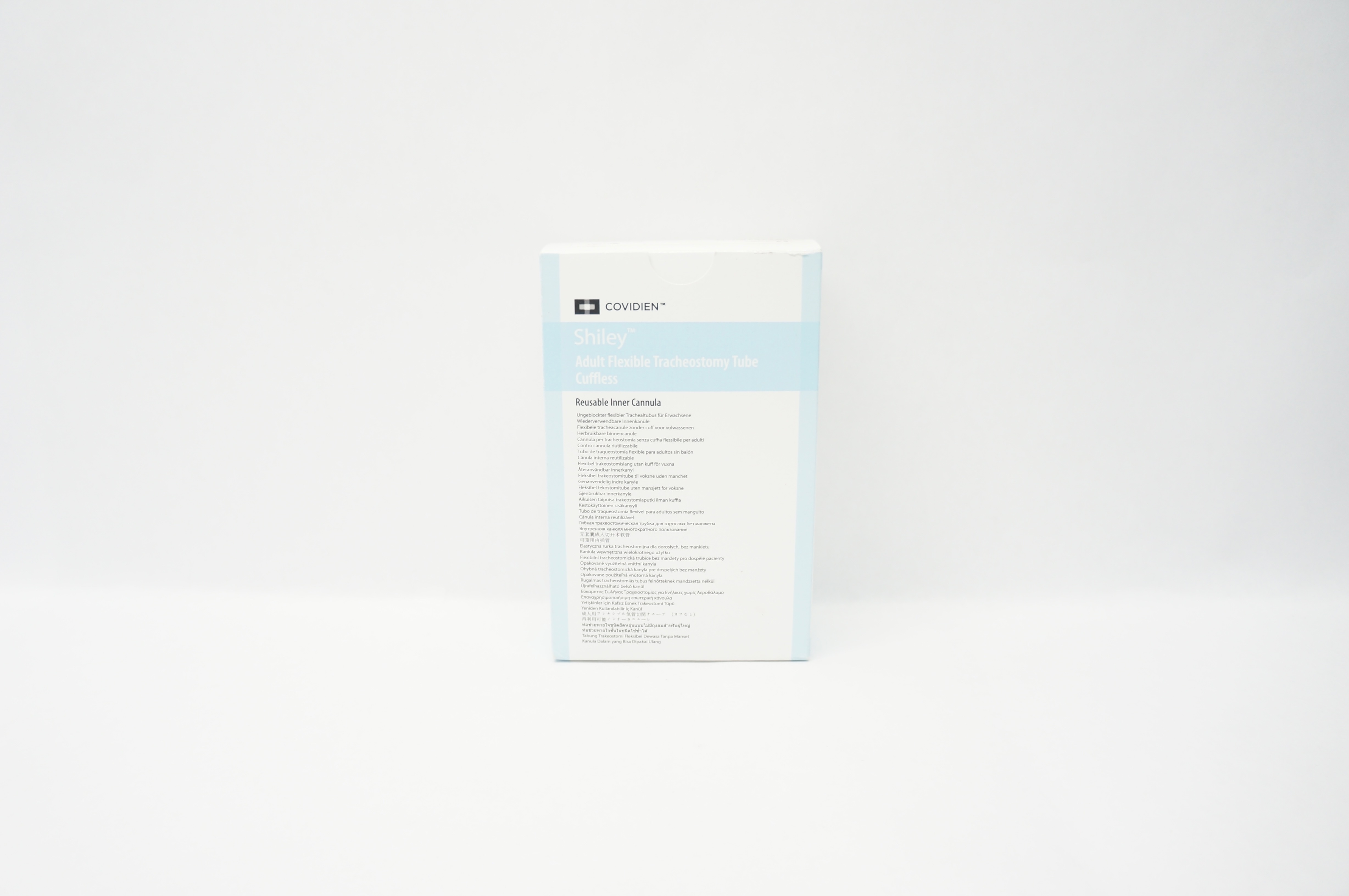 Covidien 4UN65R Shiley Adult Flexible Tracheostomy Tube Cuffless 6.5mm x 9.4mm