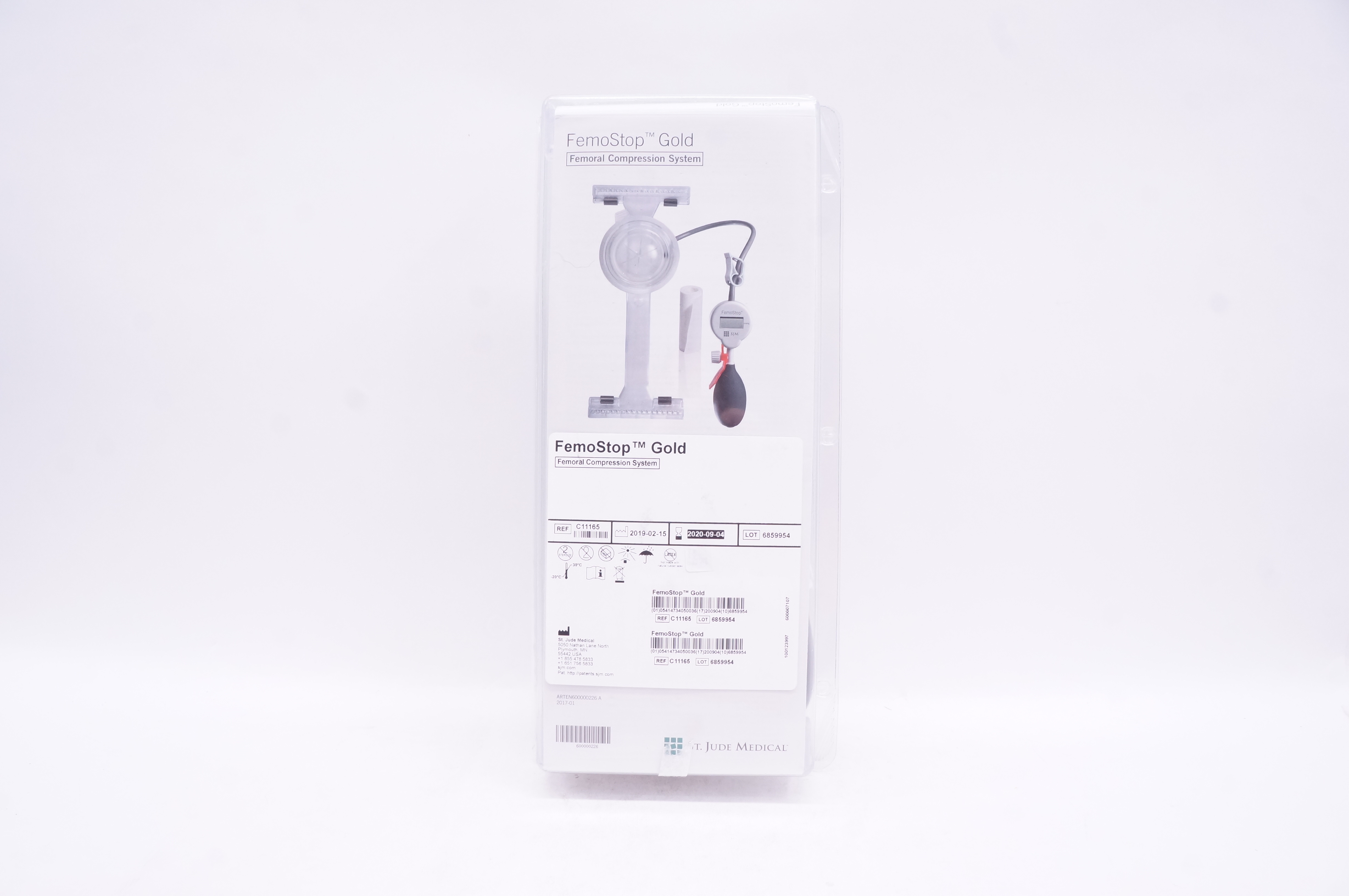 St. Jude Medical C11165 FemoStop Gold Femoral Compression System (x)