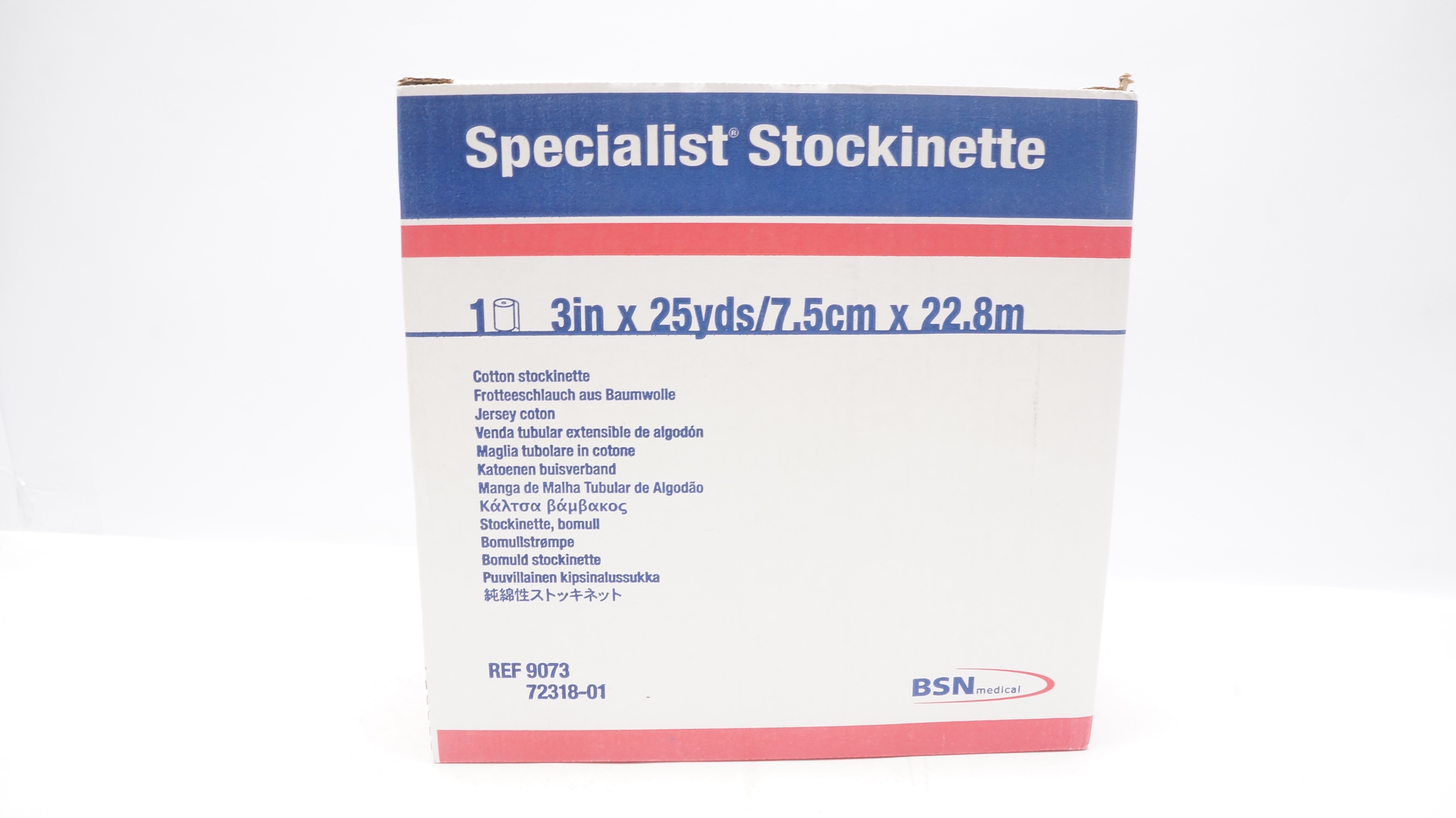 BSN 9073 Specialist Cotton Stockinette 3inch x 25yds