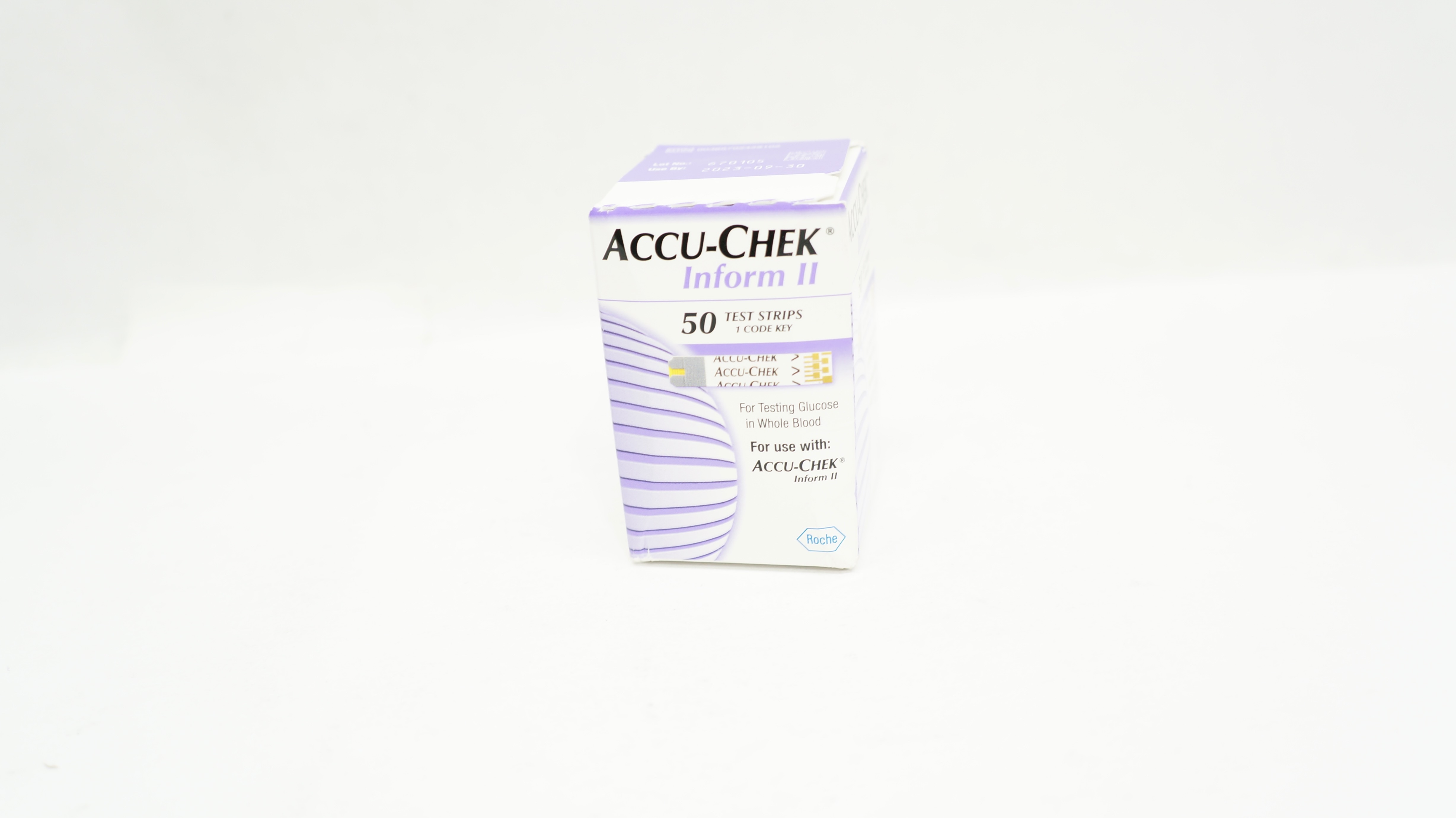 Roche 05942861001 Accu-Chek Inform II Test Strips For Testing Glucose ...