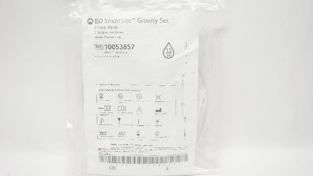 BD 10053857 SmartSite Gravity Set Check Valve 17mL, 102inch (x)