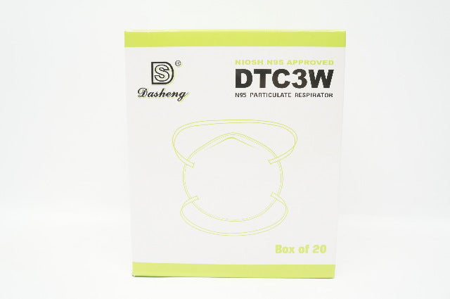 Shanghai Dasheng Health DTC3W 84A-4335 N95 Particulate Respirator - Box of 20