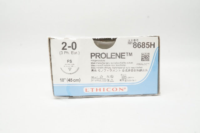 Ethicon 8685H PROLENE FS 26mm 3/8 Circle 18 - Box of 36 (x)
