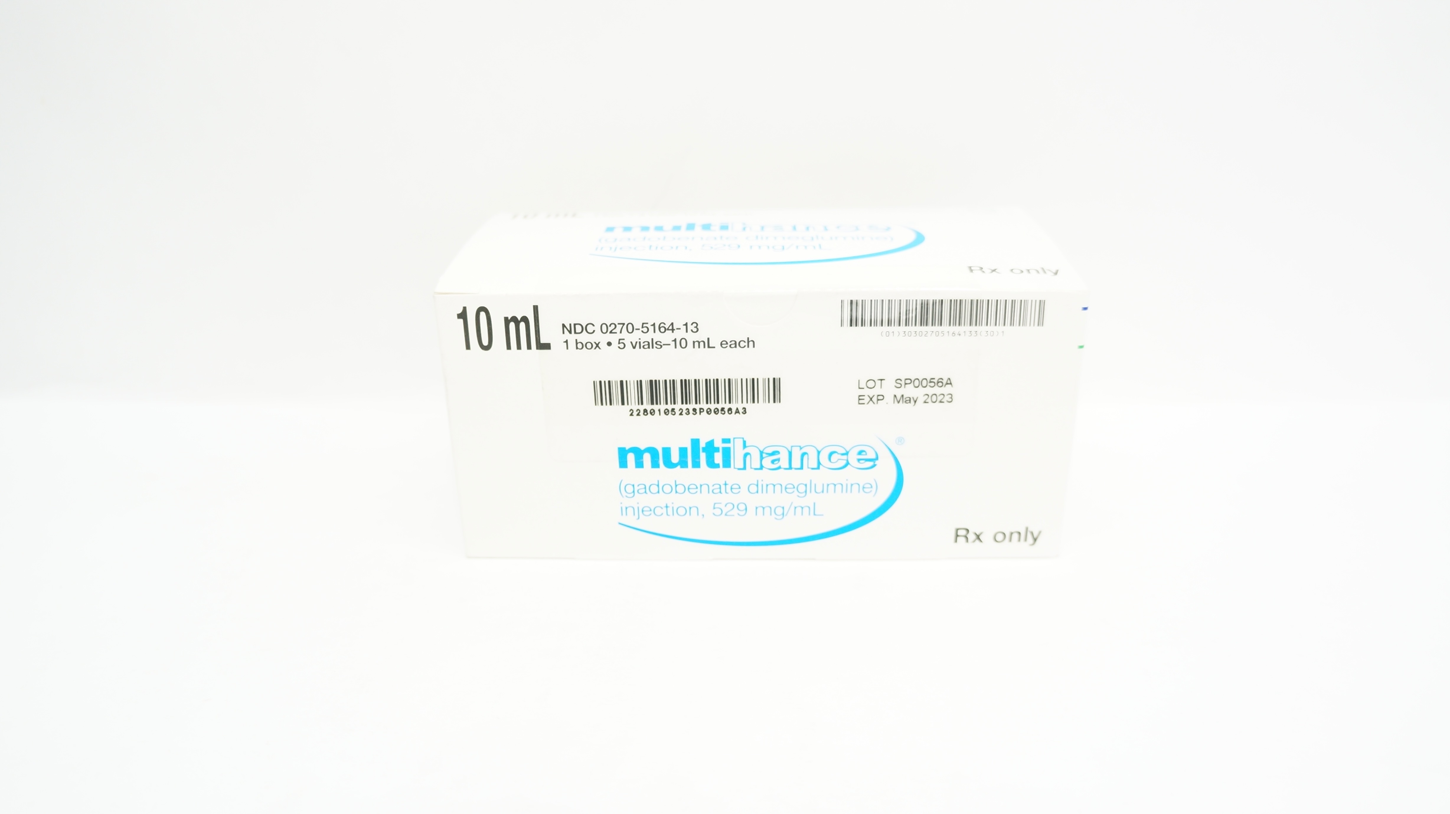 Bracco Diagnostics 0270516413 Multihance 10ml Gadobenate Dimeglumine