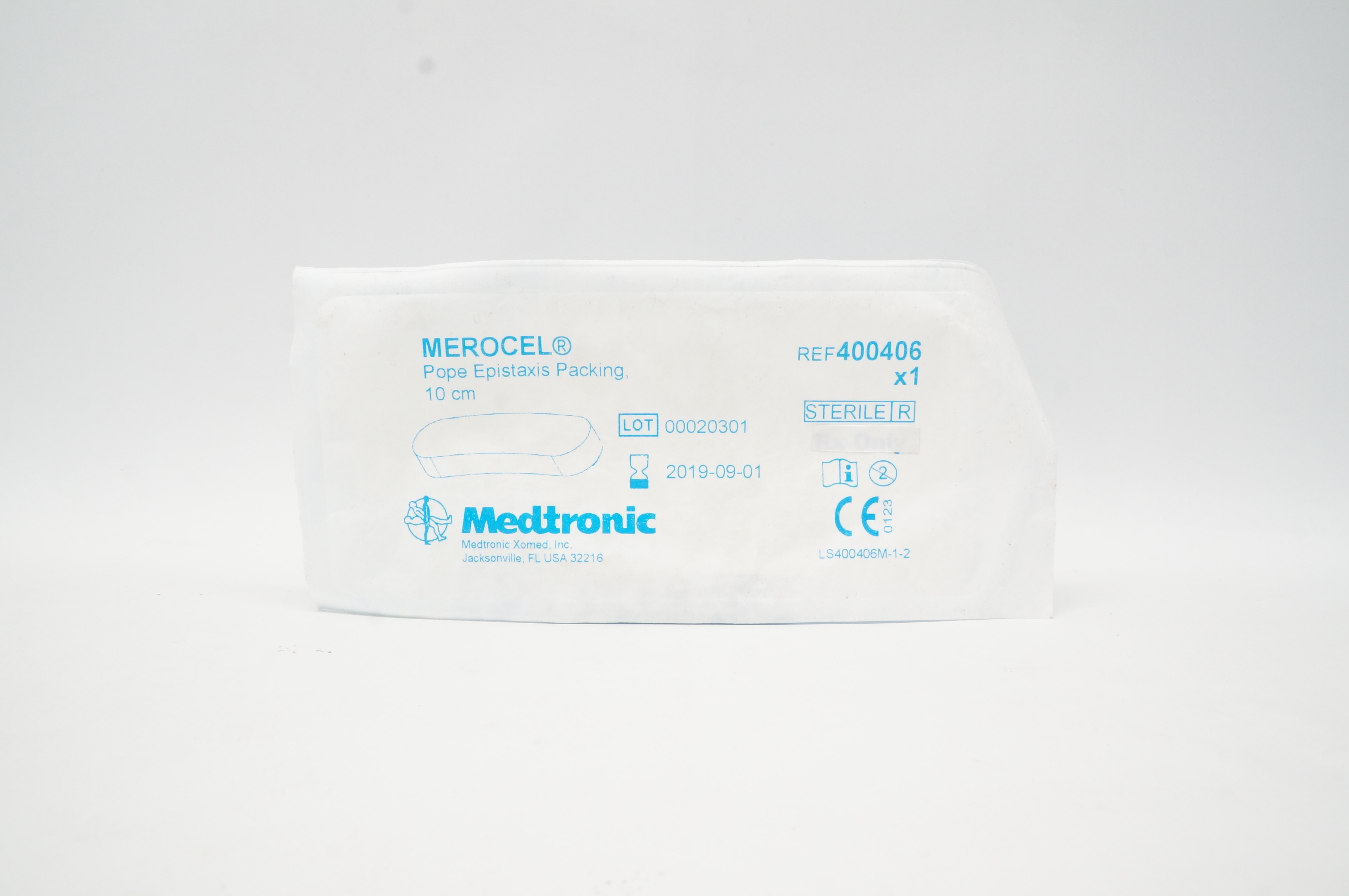 Medtronic 400406 MEROCEL Pope Epistaxis Packing 10cm (x)