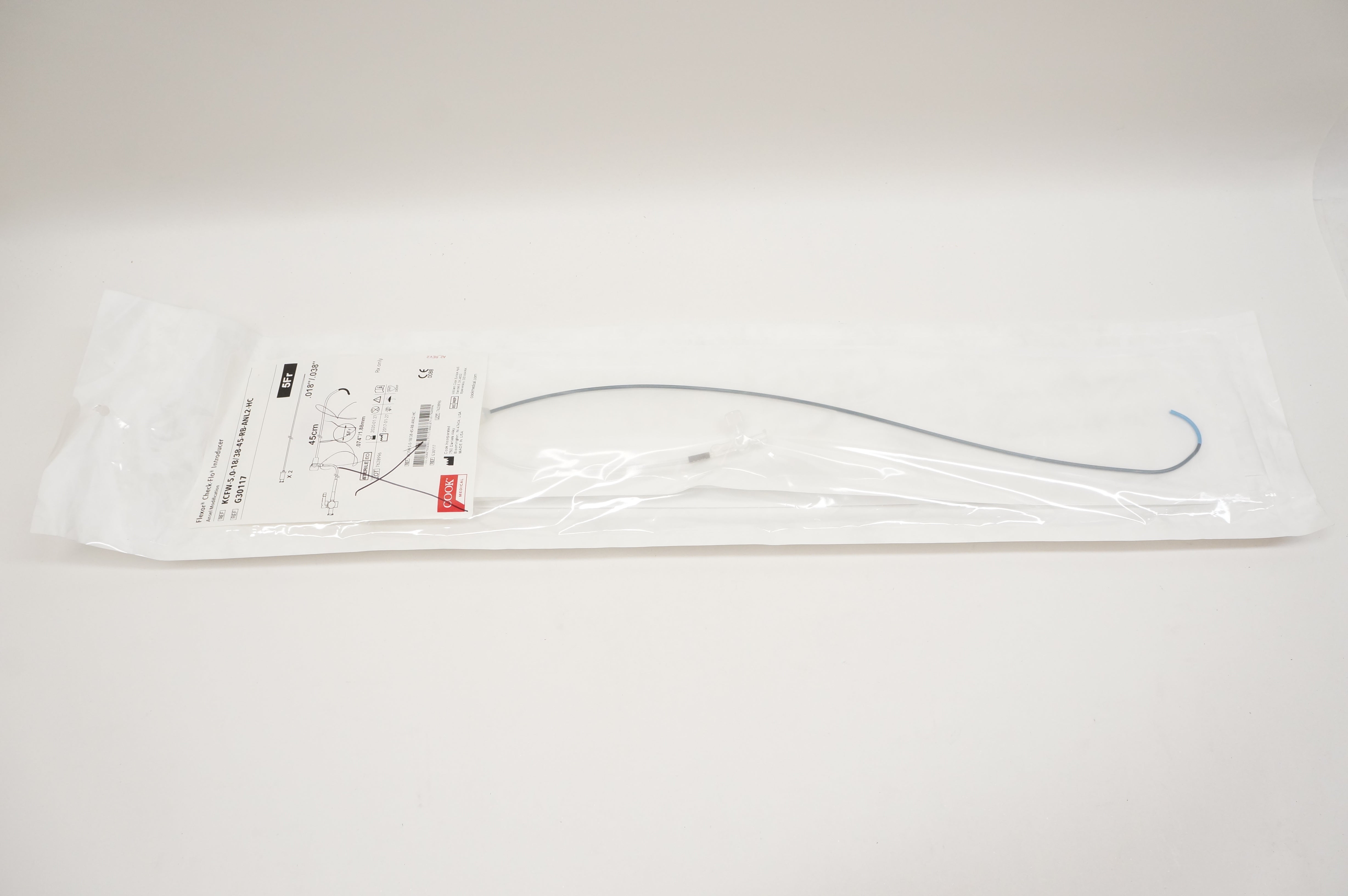 Cook Medical G30117 Flexor Check-Flo Introducer Ansel Modification 5Fr. (x)
