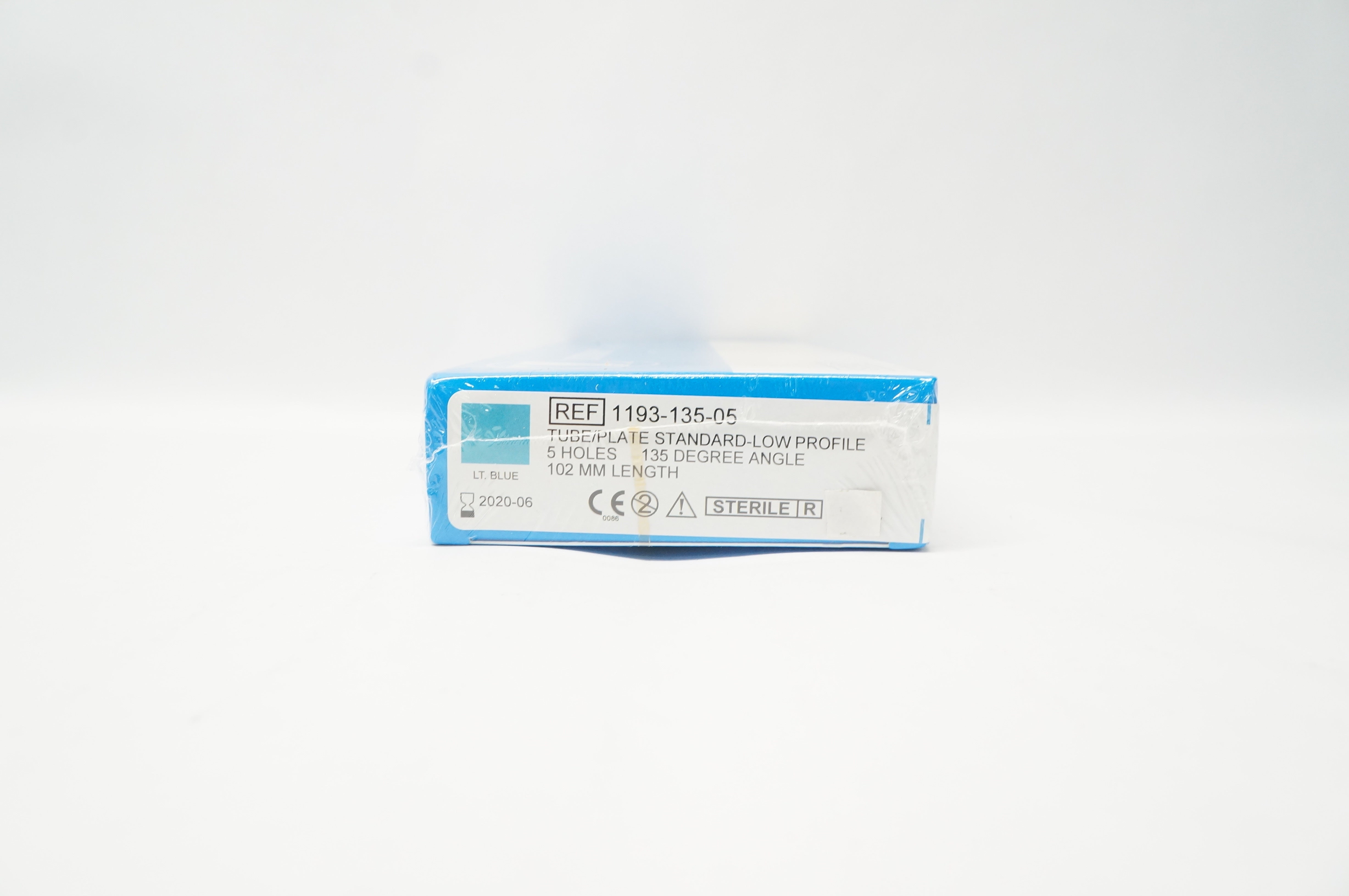 Zimmer 1193-135-05 Tube/Plate Standard-Low Profile, 5 Holes, Length 102mm (x)