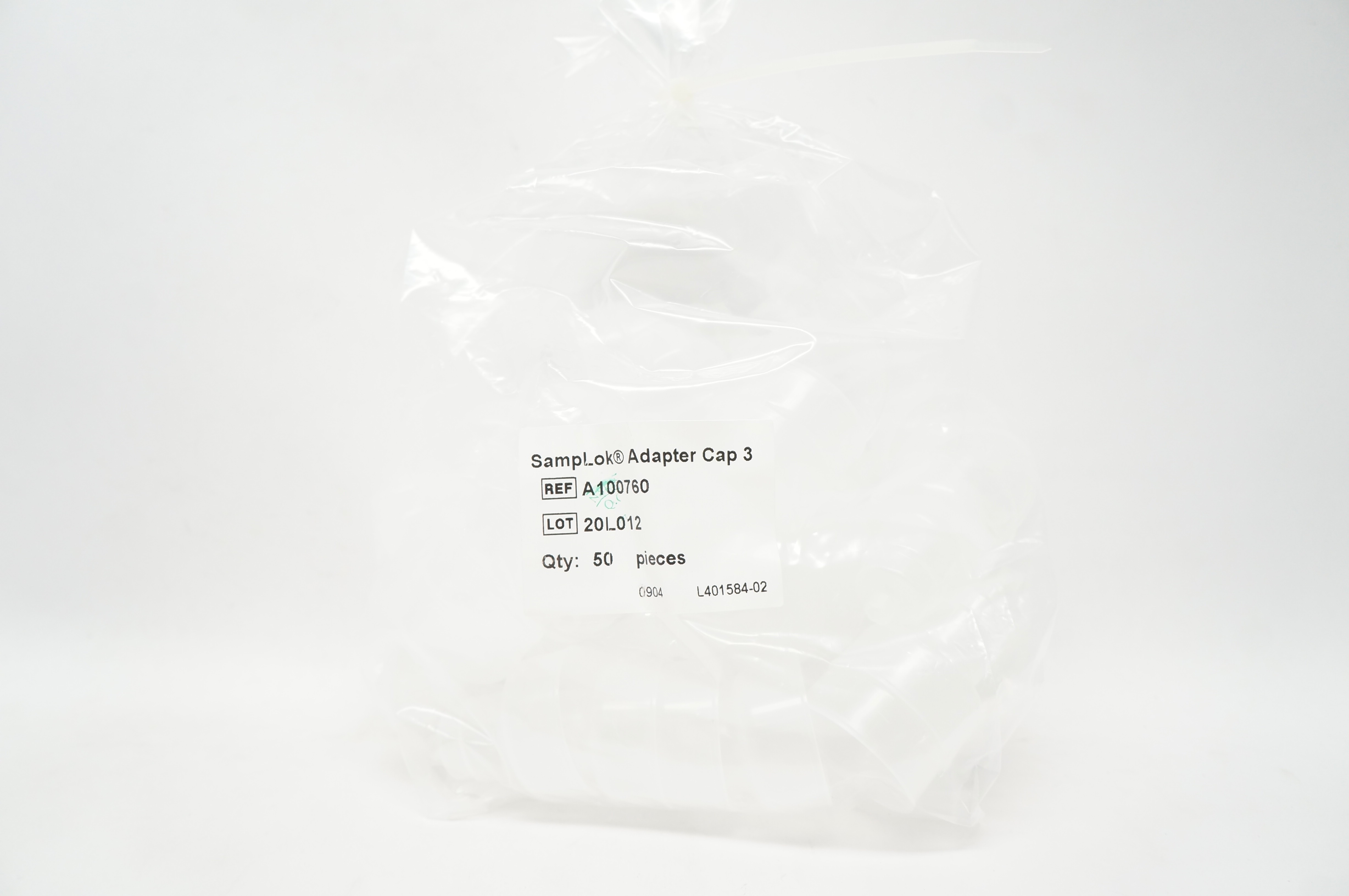 ITL BioMedical A100760 SampLok Adapter Cap 3 - Box of 50