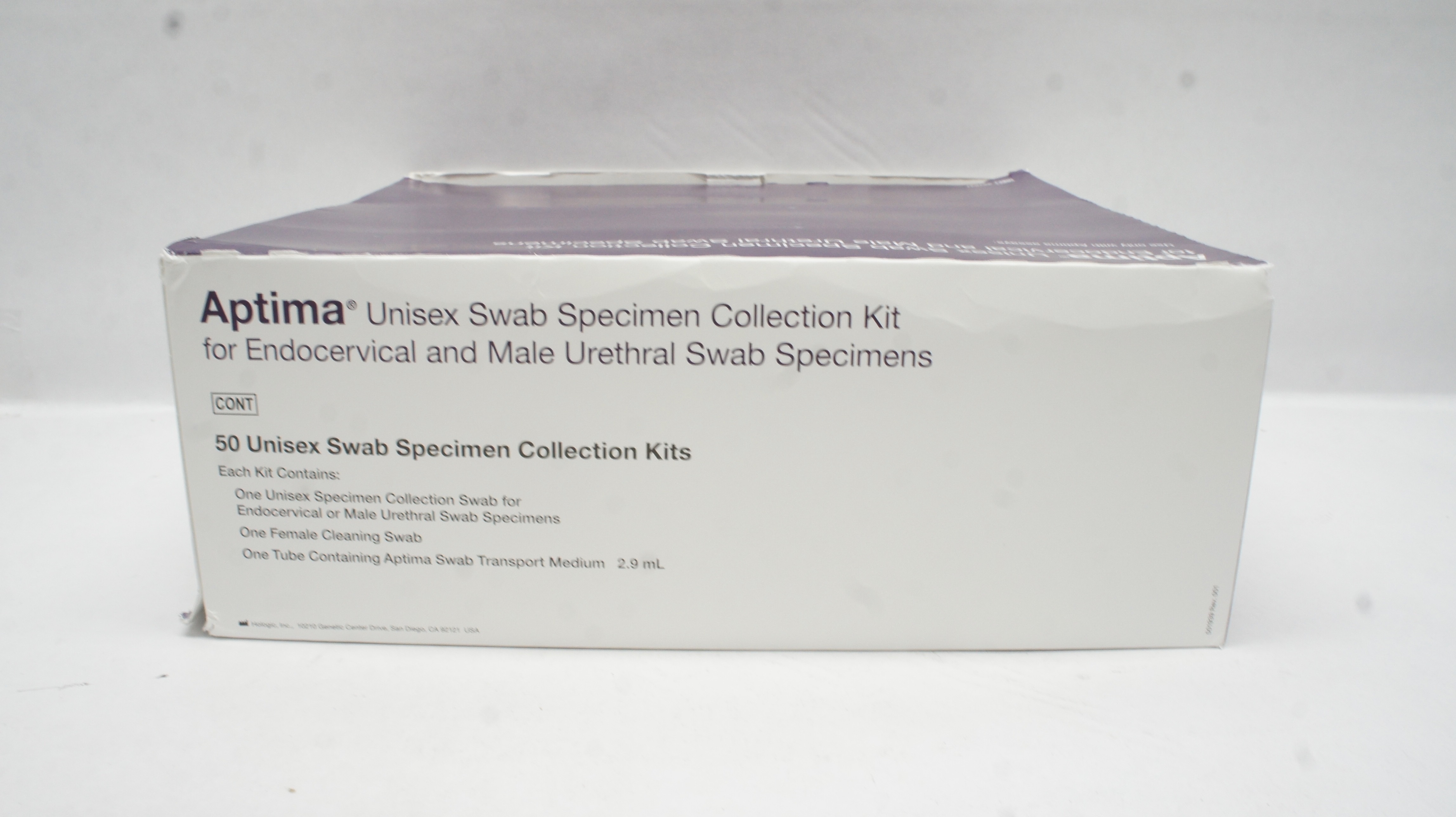 a-chan　1001 Hologic 301041 Aptima Unisex Swab Specimen Collection Kit (x