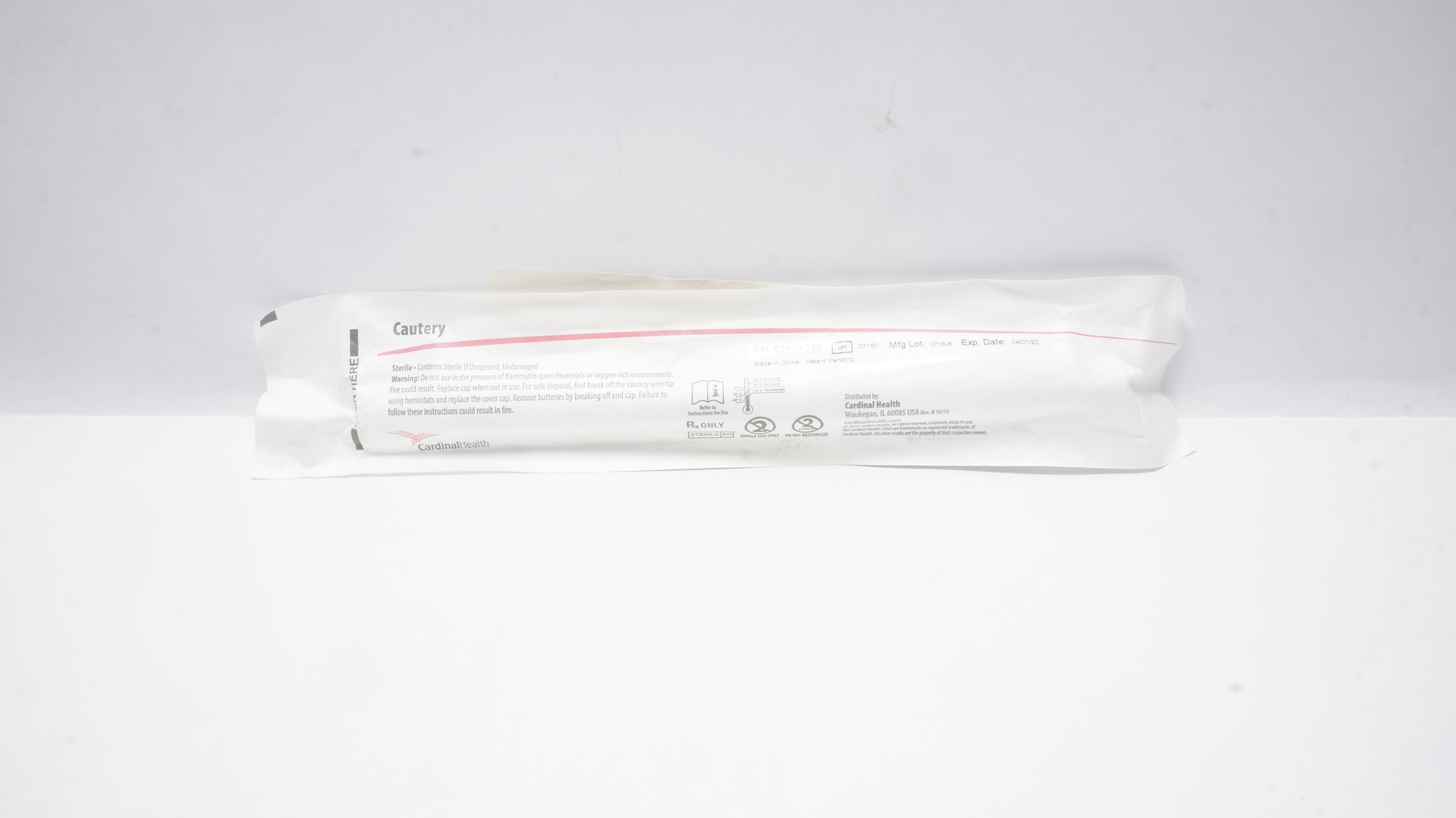 Cardinal Health 65410-185 Surgical Cautery 2inch Shaft Loop Tip/High Temp (x)