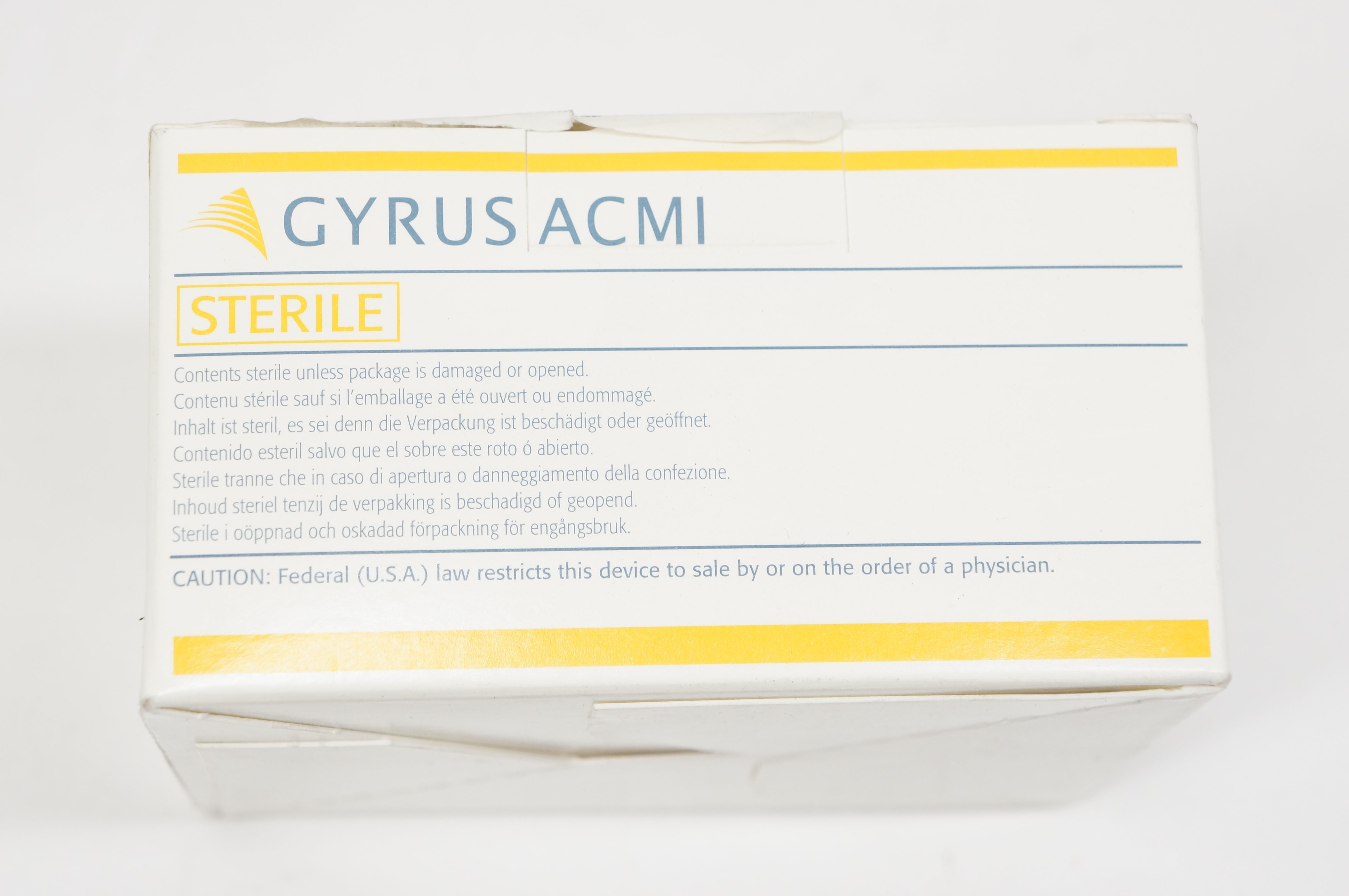 Gyrus ACMI 140252 Paparella Vent Tube 1.0mm ID Fluoroplastic (x) Box of 6