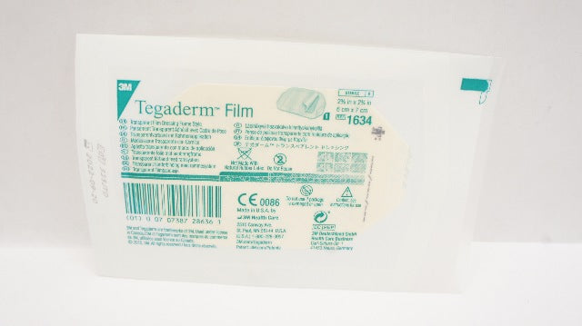 3M 1634 Transparent Film Dressing Frame Style 2 3/8 x 2 3/4inch