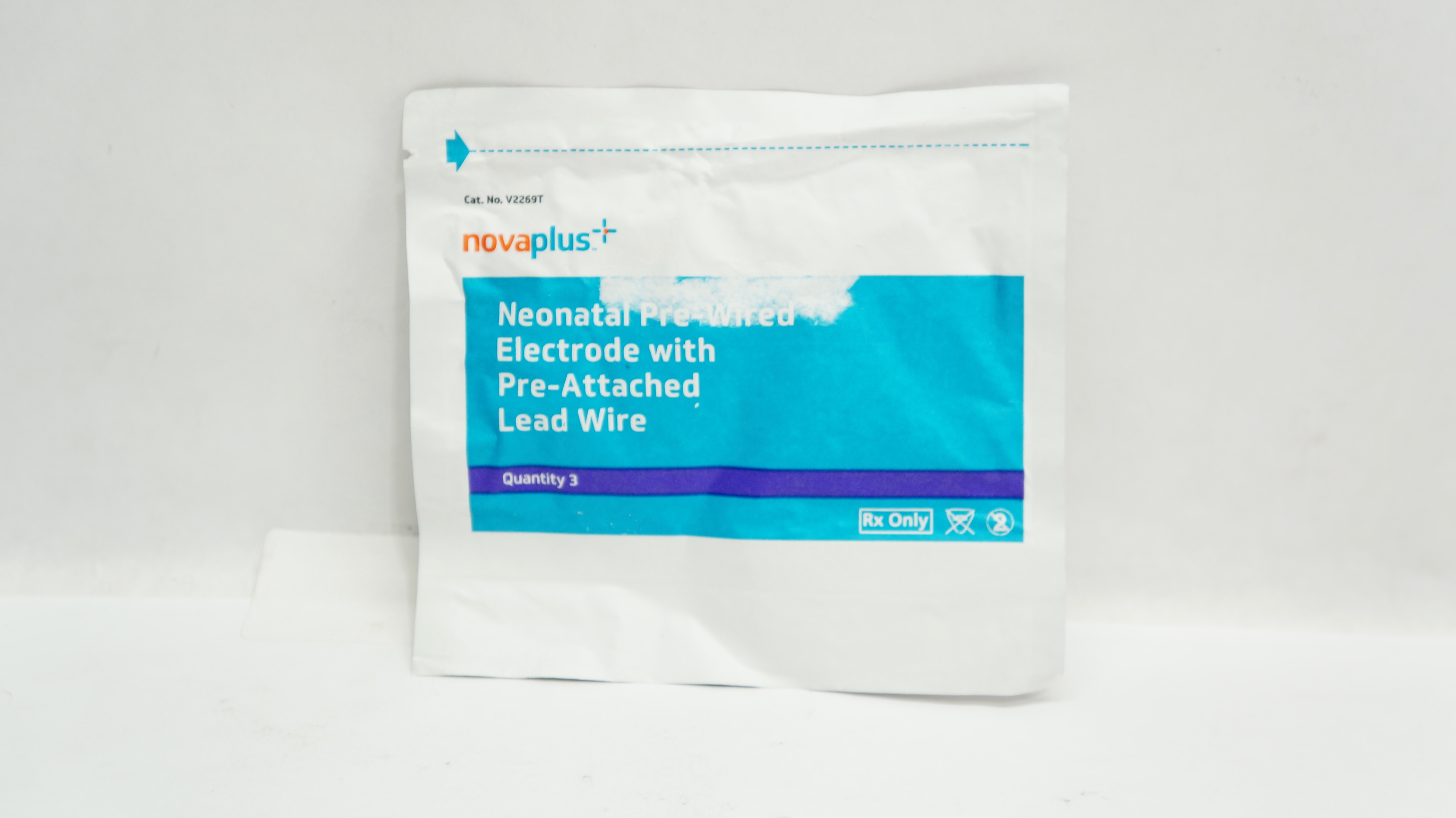 3M V2269T Novaplus Neonatal Pre-Wired Electrode - Pack of 3